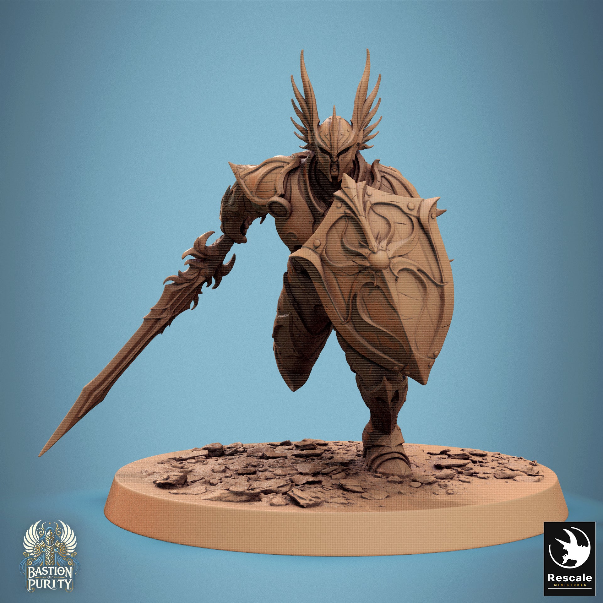 Sentinelle d'Aetherium - de la série Bastion de la Pureté par Rescale Miniatures