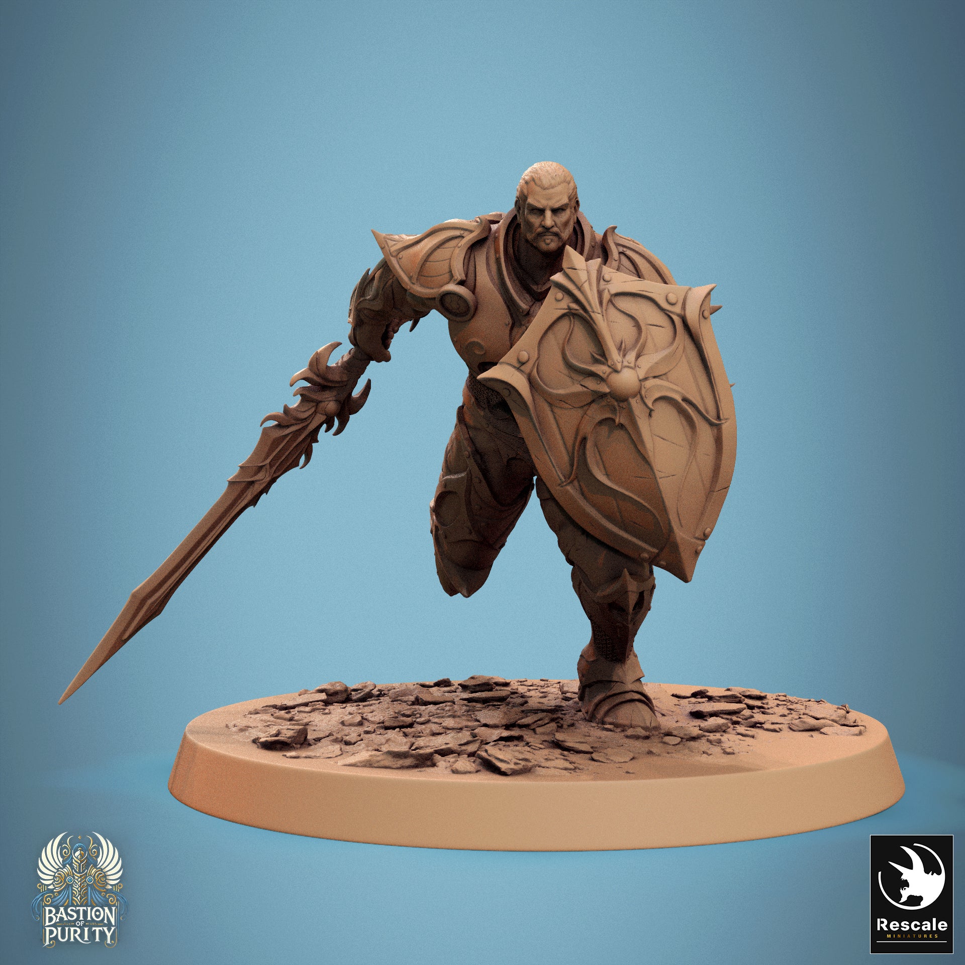 Sentinelle d'Aetherium - de la série Bastion de la Pureté par Rescale Miniatures