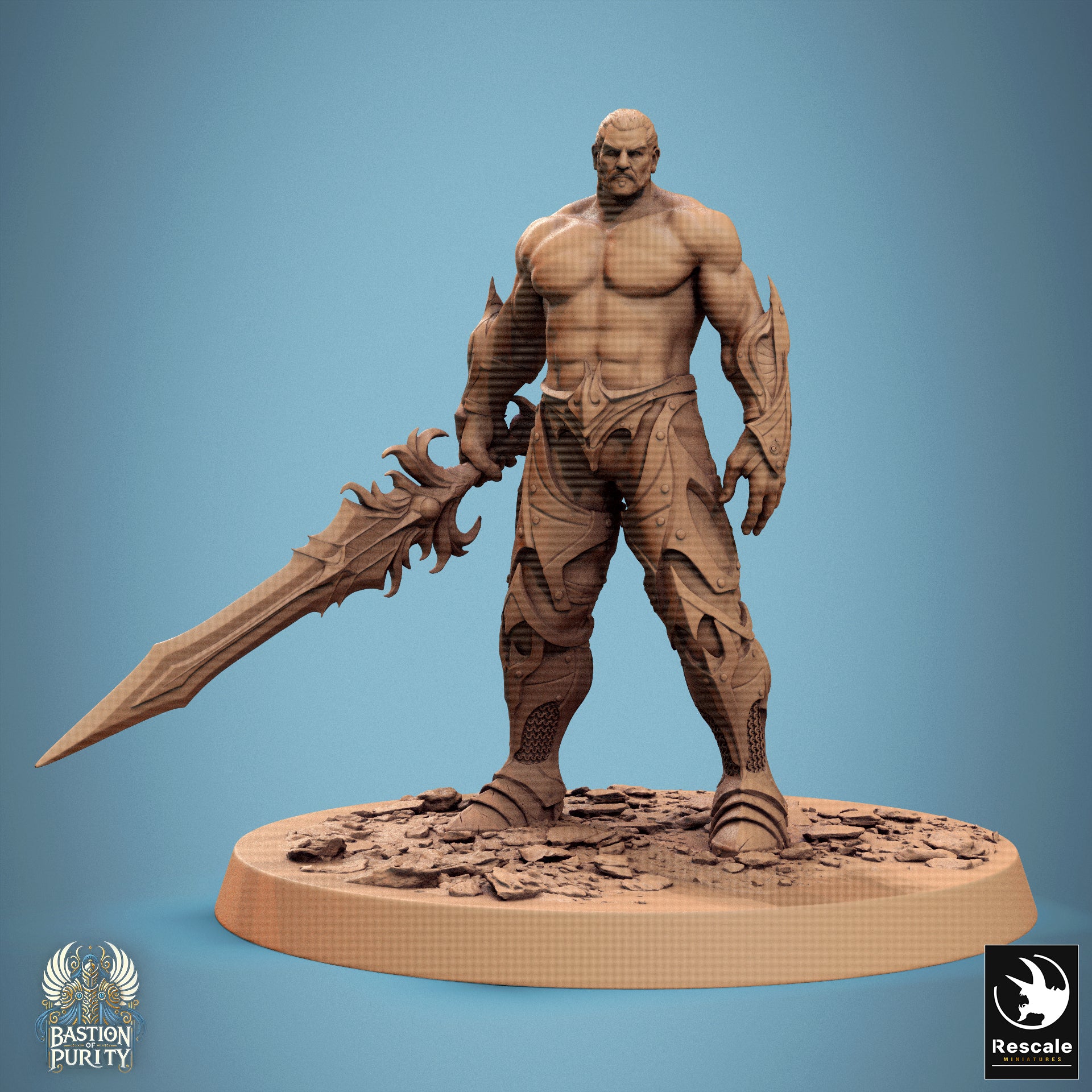 Sentinelle d'Aetherium - de la série Bastion de la Pureté par Rescale Miniatures
