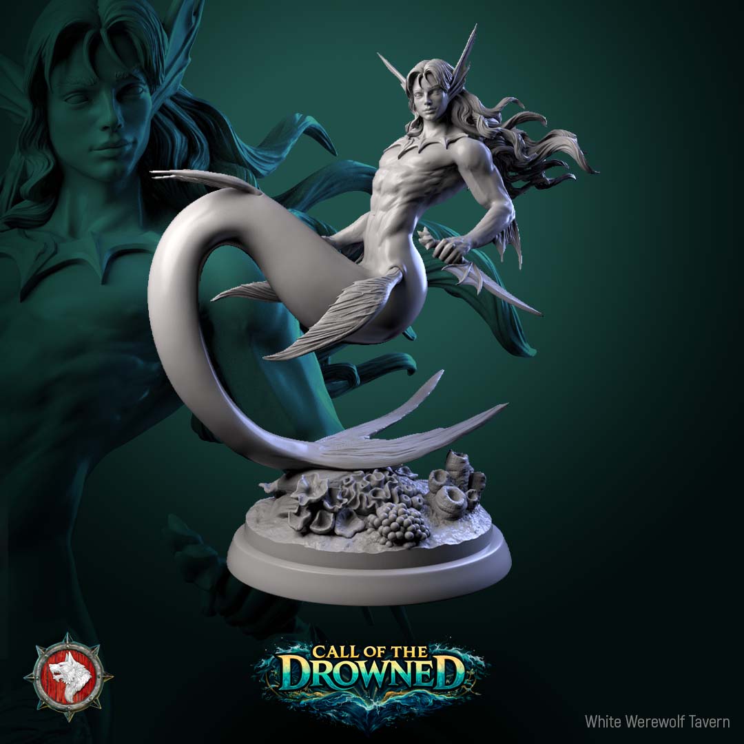 Merman - Call of the Drowned - White Werewolf Tavern