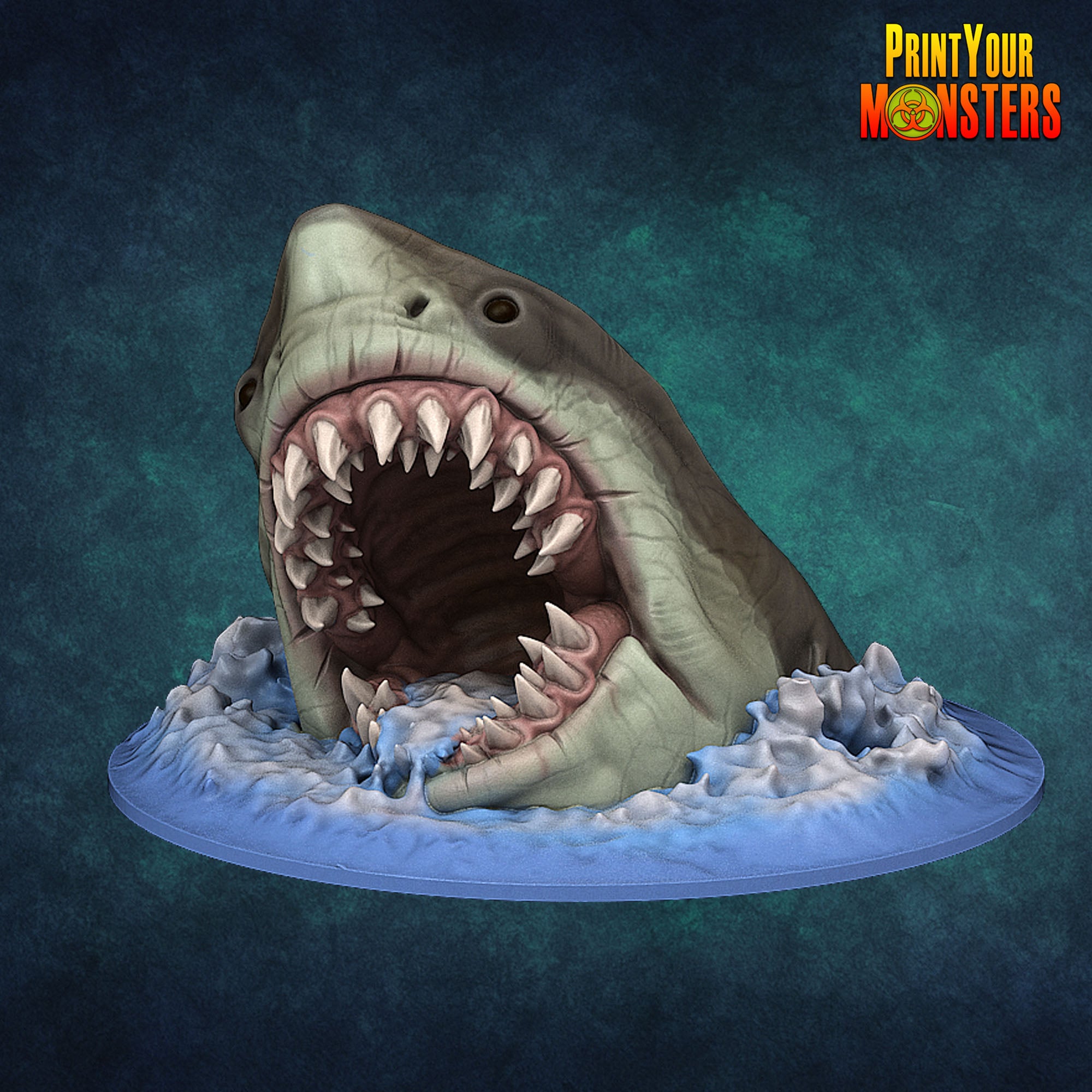 Shark - aus der Reihe Ozean Pack von Print Your Monsters