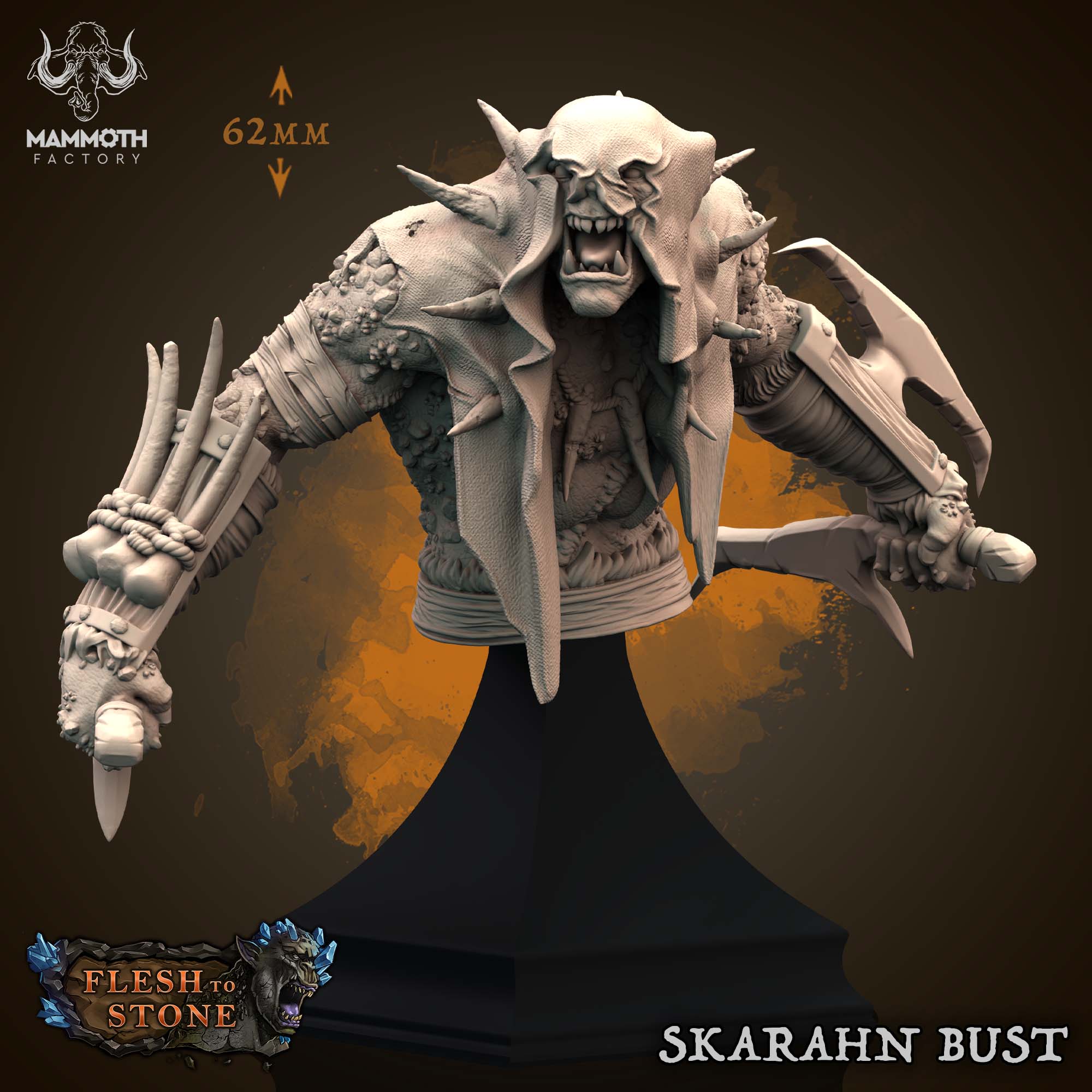 Medhren Iceslice - Bust by Daybreak Miniatures