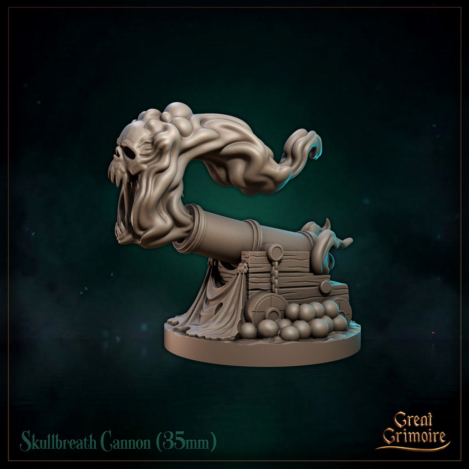 Skullbreath Cannon - Black Tidelight - Great Grimoire
