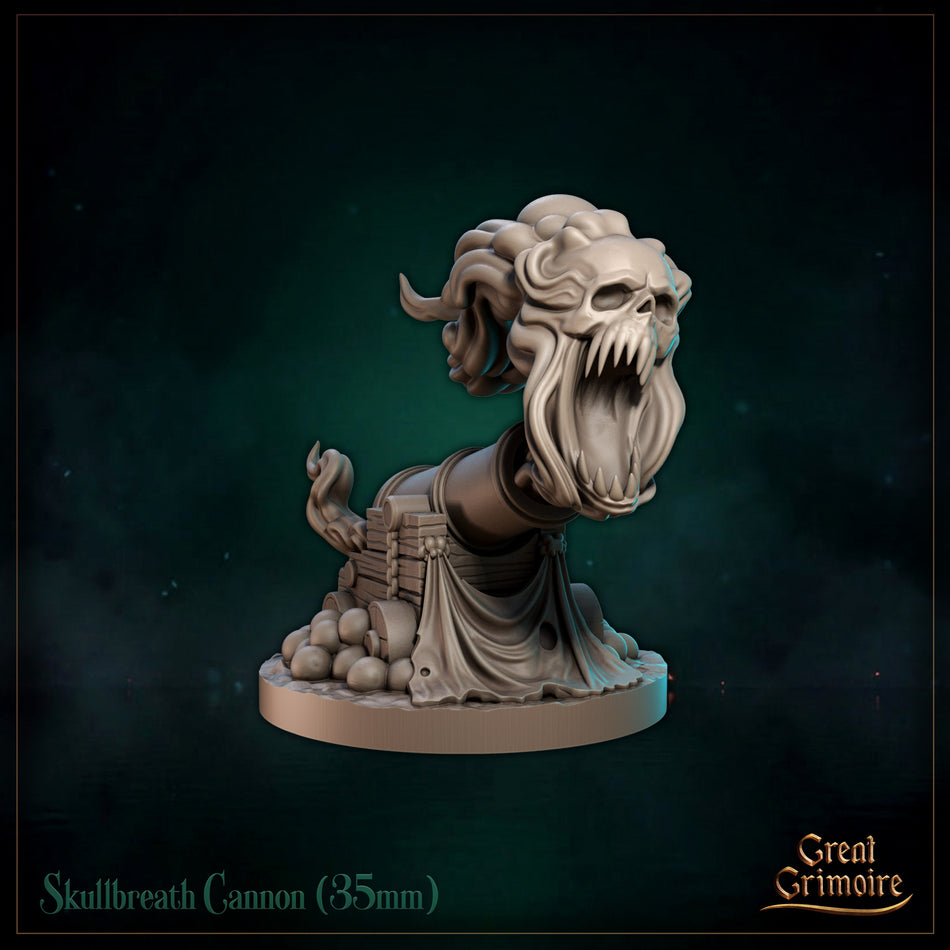Skullbreath Cannon - Black Tidelight - Great Grimoire