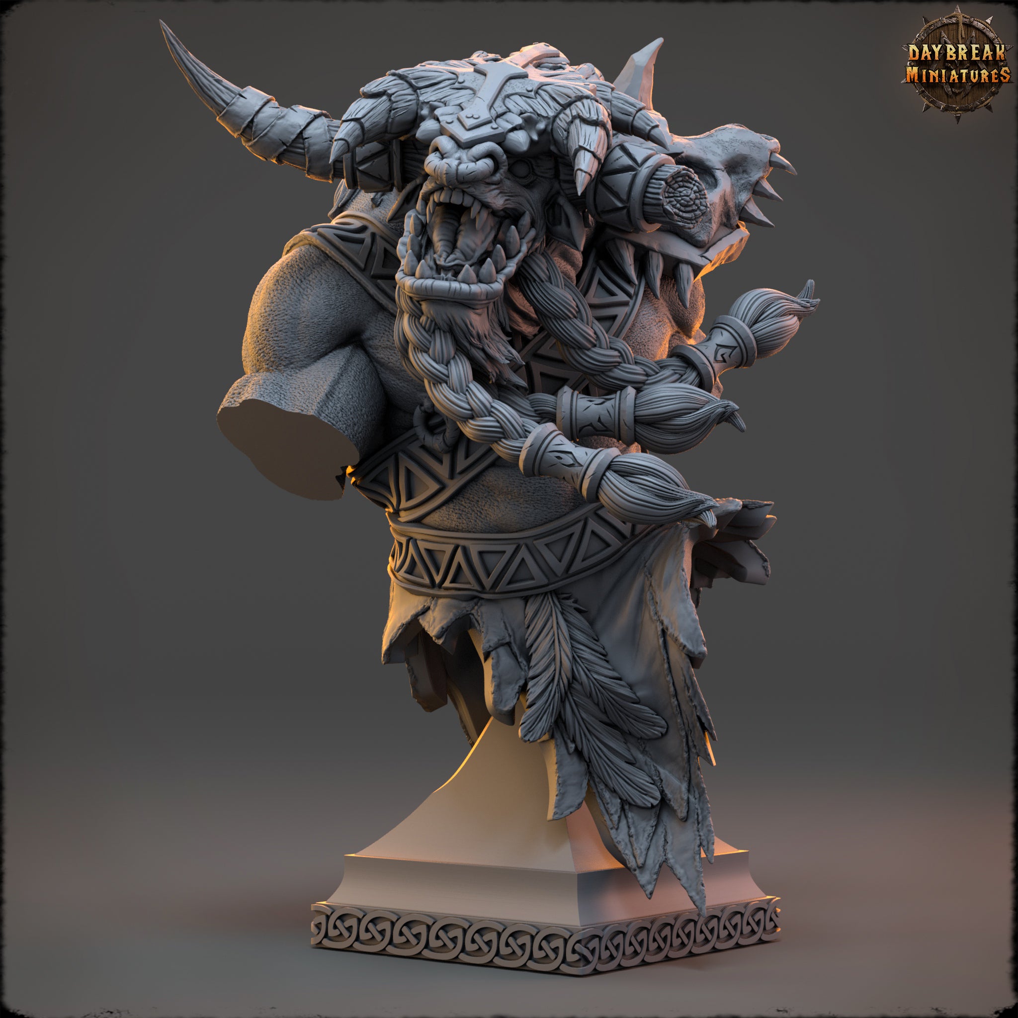 Medhren Iceslice - Bust by Daybreak Miniatures