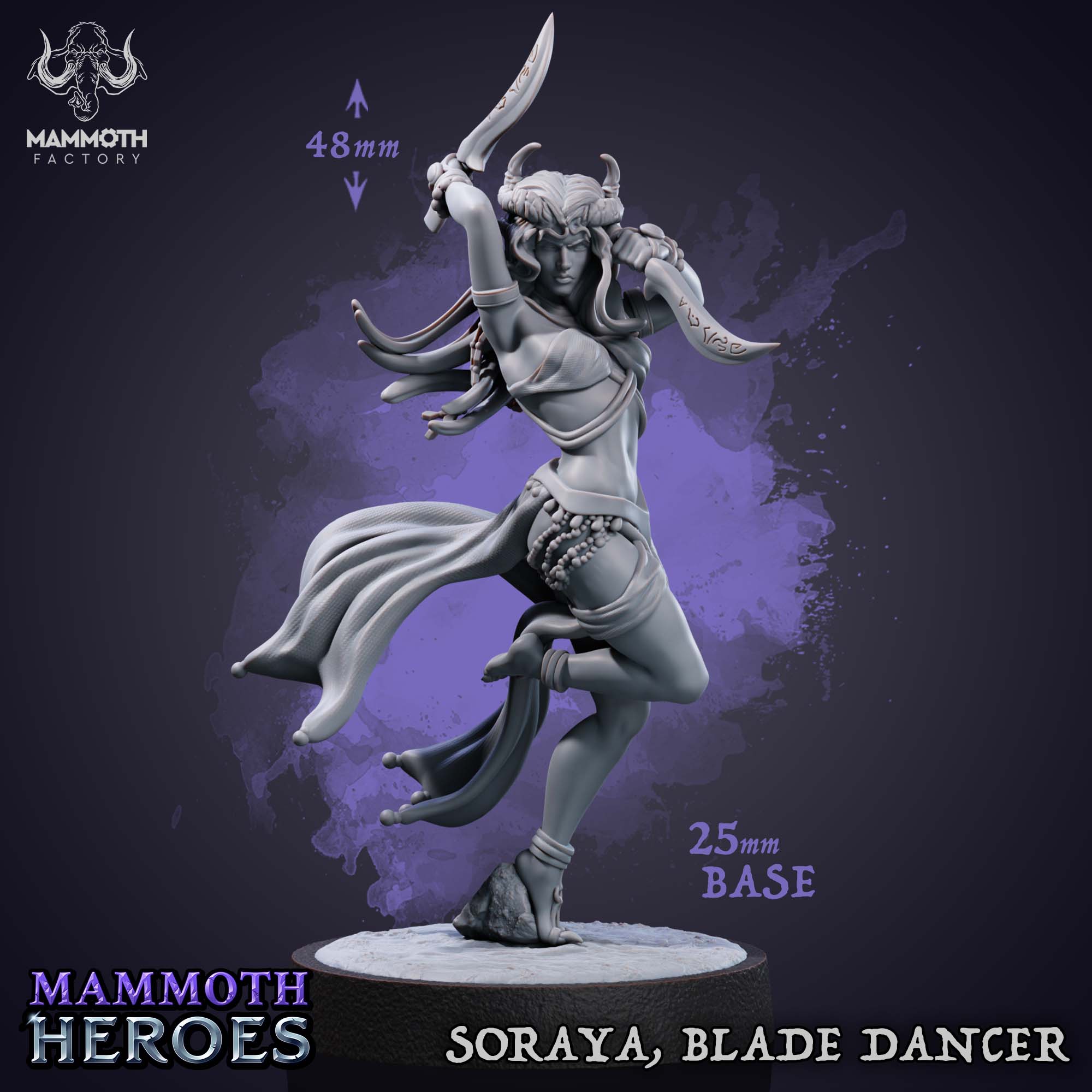 Soraya Blade Dancer - aus der Reihe Hellswake von Mammoth Factory