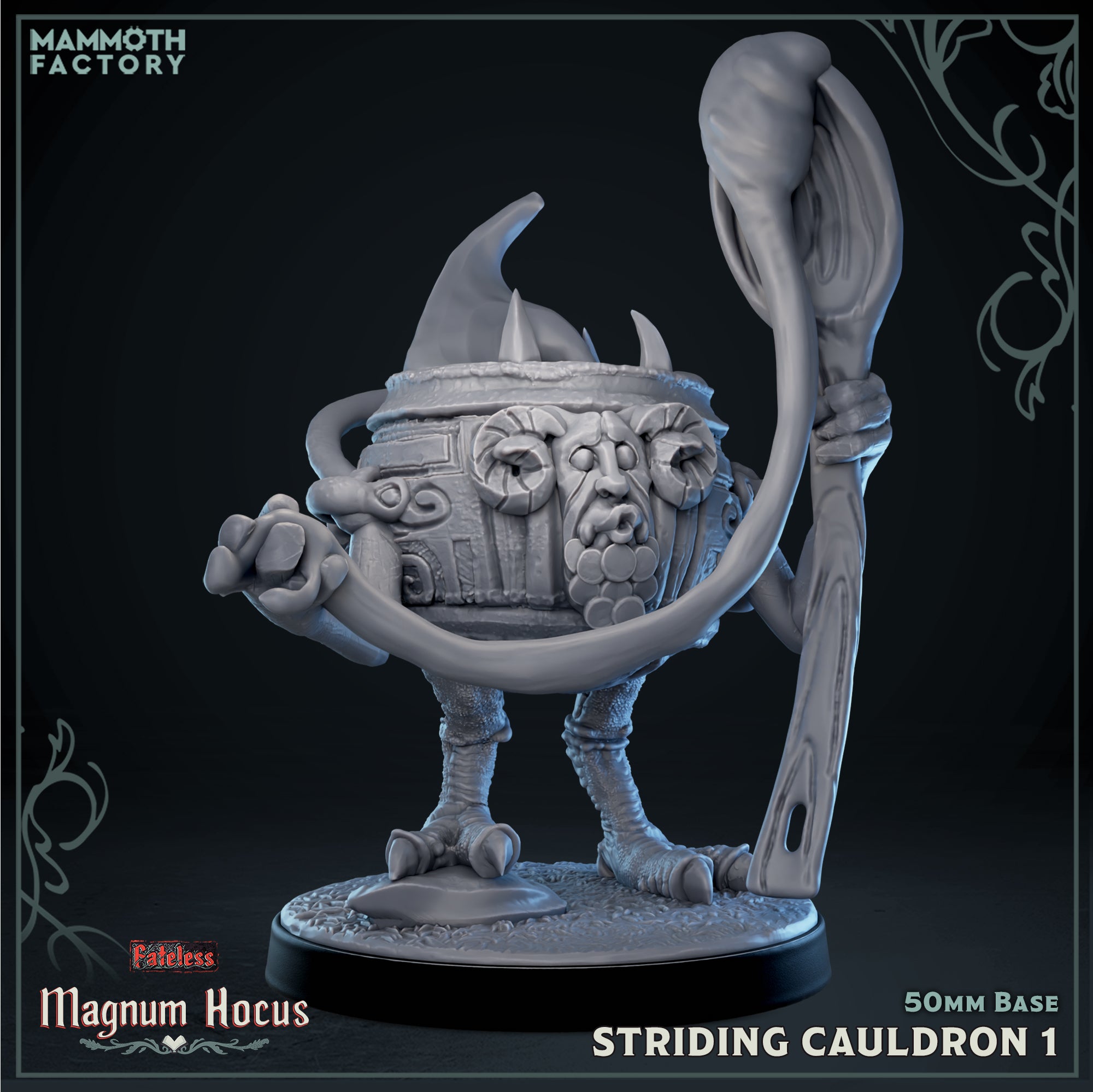 Striding Cauldron - Magnum Hocus - Fateless - Mammoth Factory