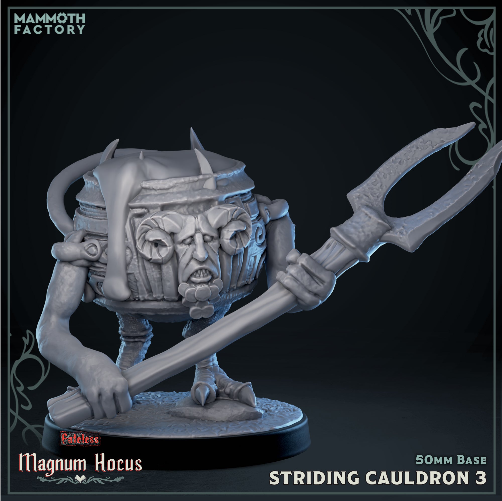 Striding Cauldron - Magnum Hocus - Fateless - Mammoth Factory