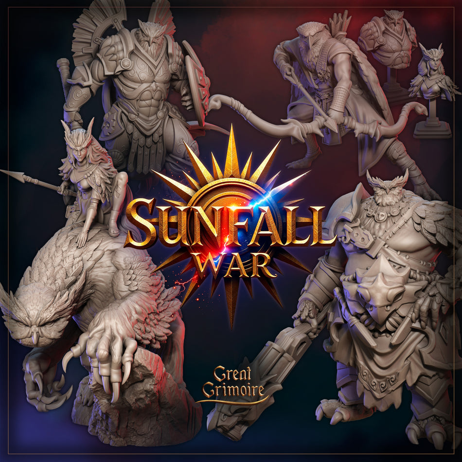 Leonai Bust - Sunfall War - Great Grimoire