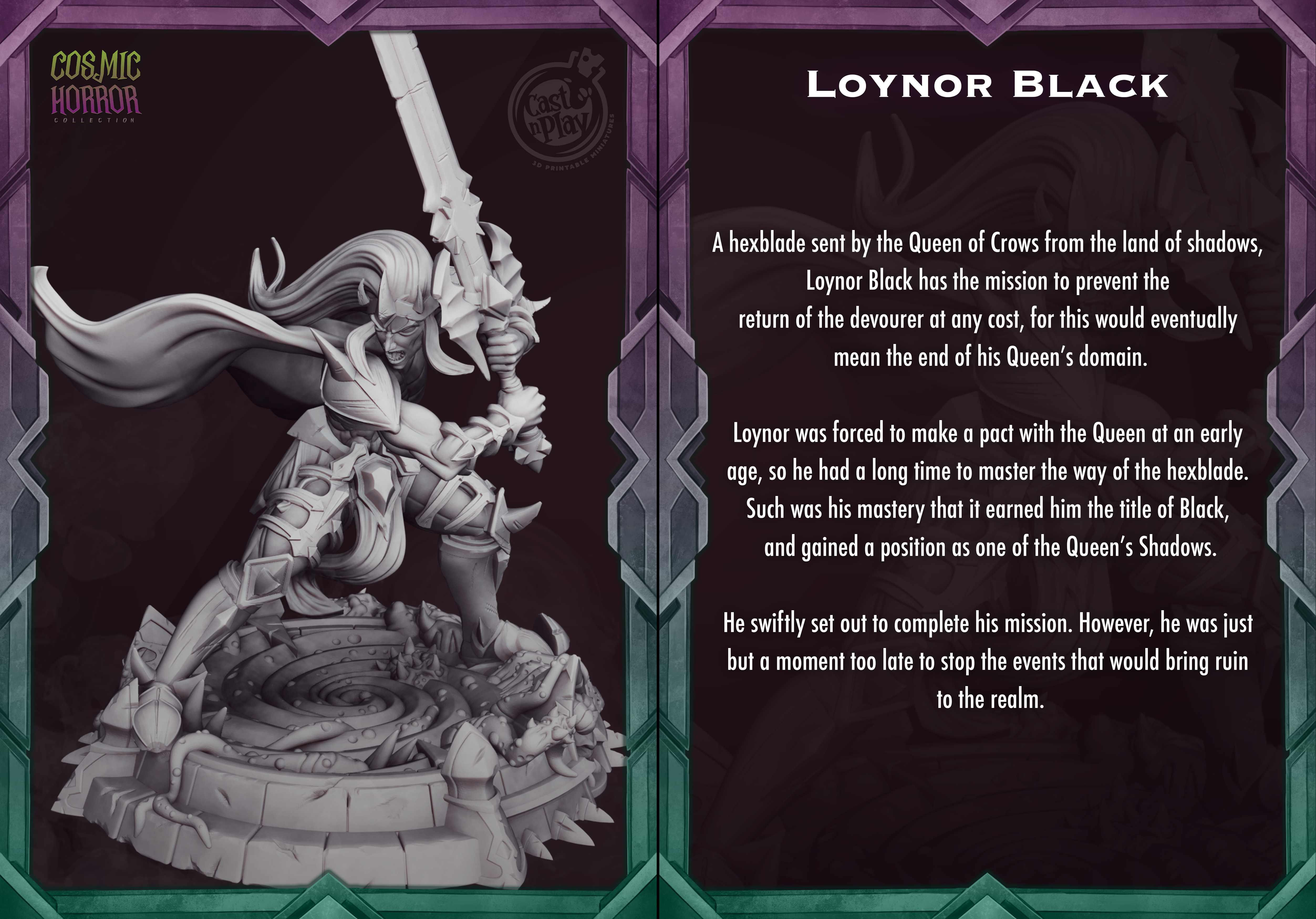 Loynor Black - aus der Reihe Cosmic Horror von Cast n Play