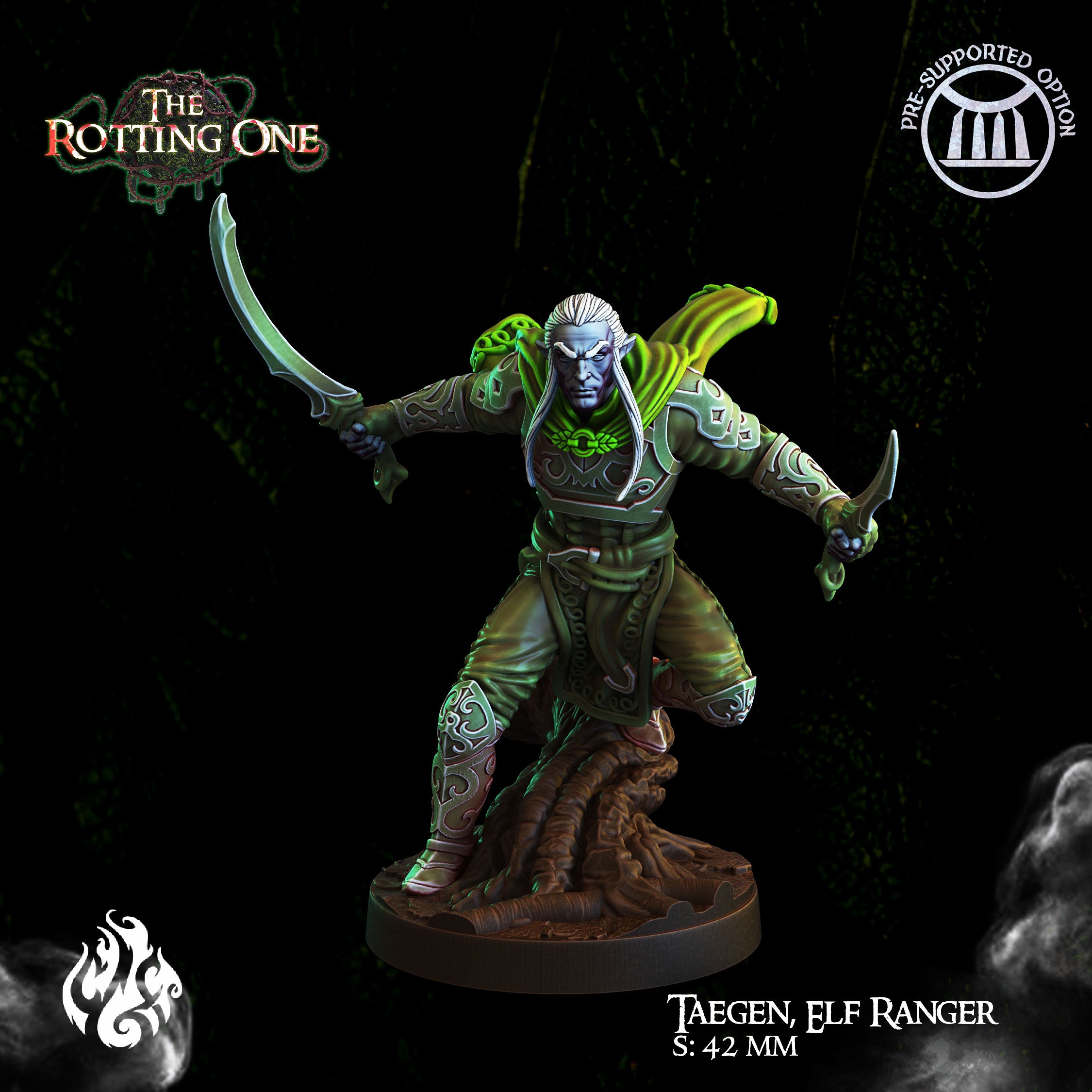 Days of Elf Ranger - from The Rotting One series by Crippled God Foundry
