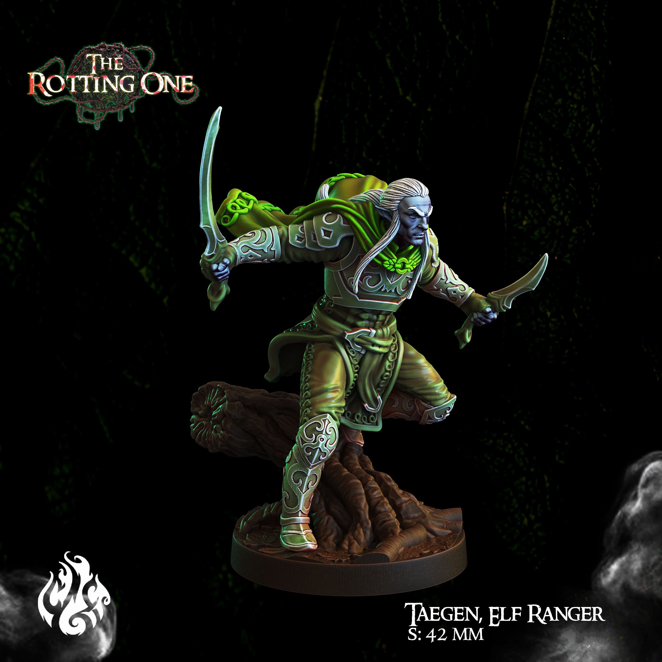 Days of Elf Ranger - from The Rotting One series by Crippled God Foundry