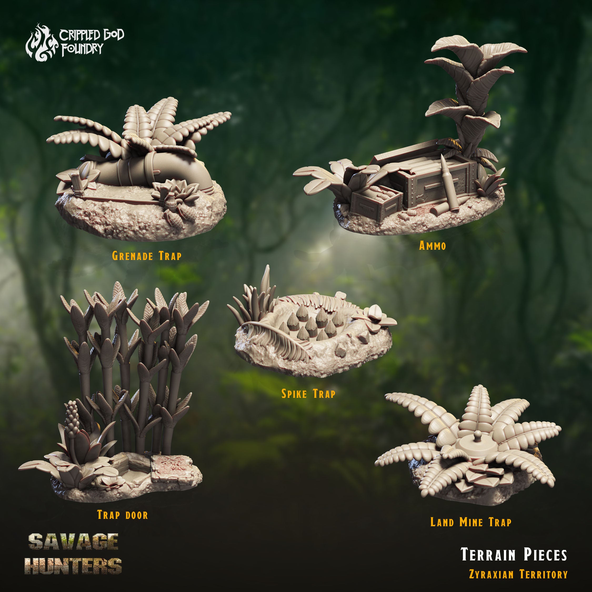 Jungle Scenery - aus der Reihe Savage Hunters von Crippled God Foundry