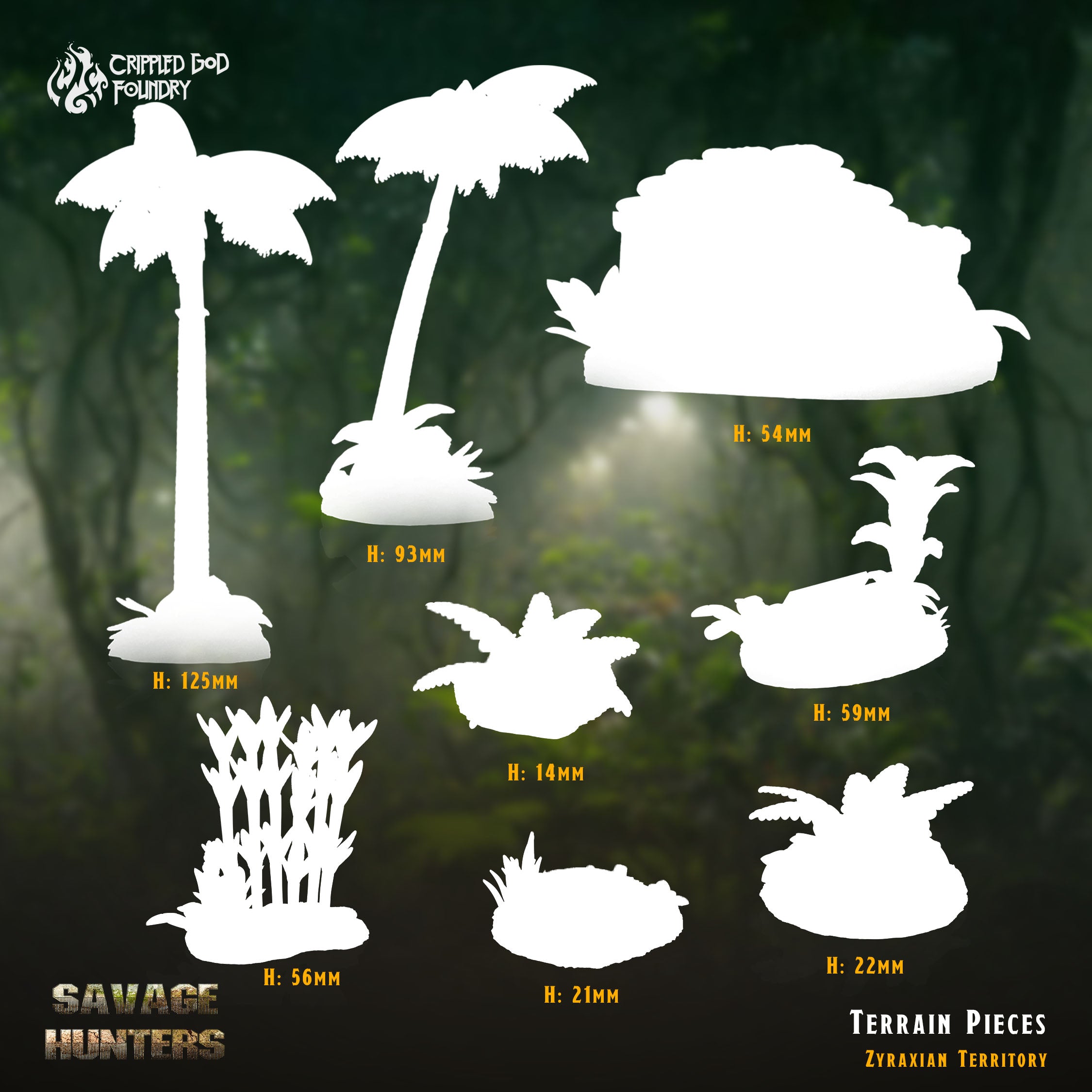 Jungle Scenery - aus der Reihe Savage Hunters von Crippled God Foundry
