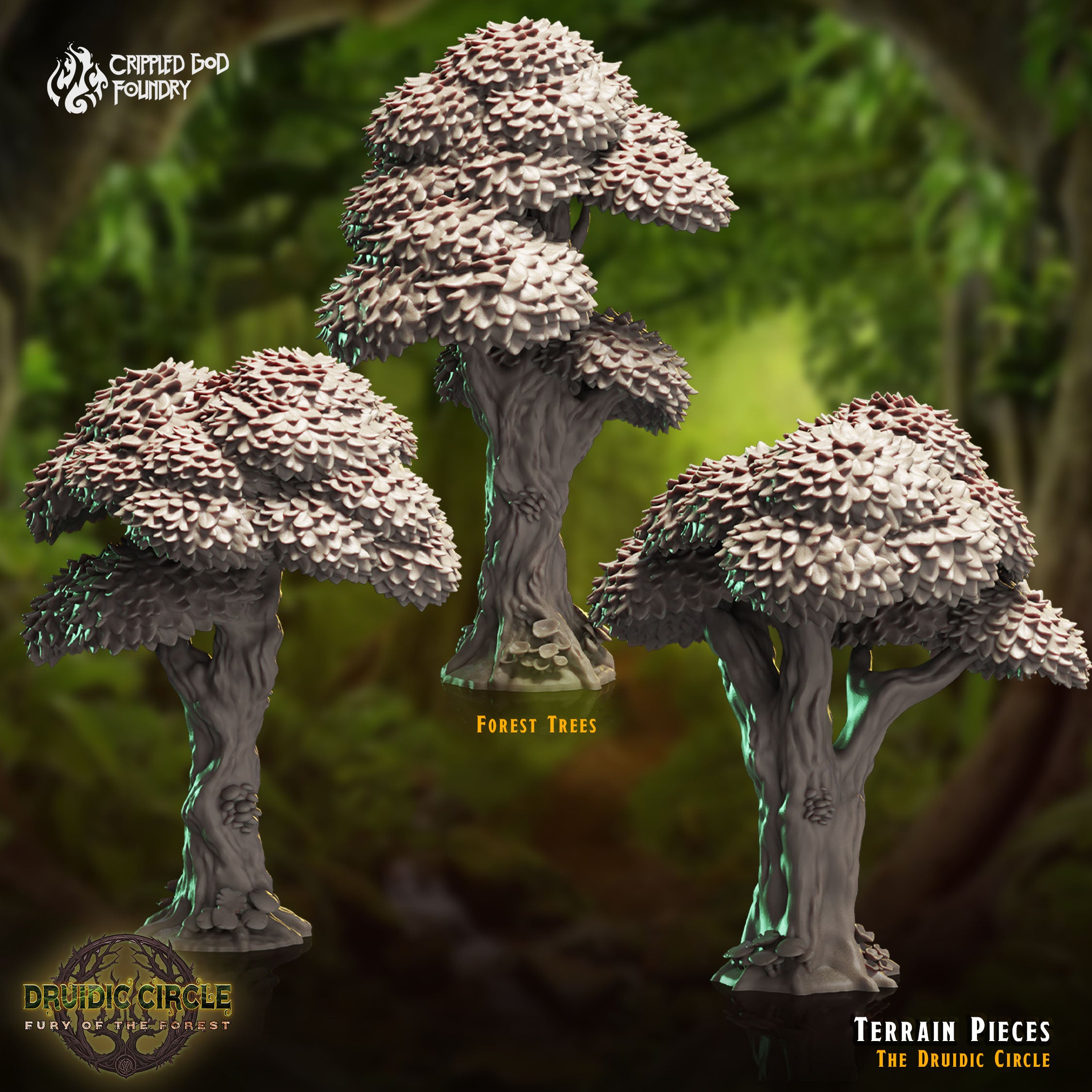Druidic Circle Terrain - aus der Reihe Druidic Circle von Crippled God Foundry