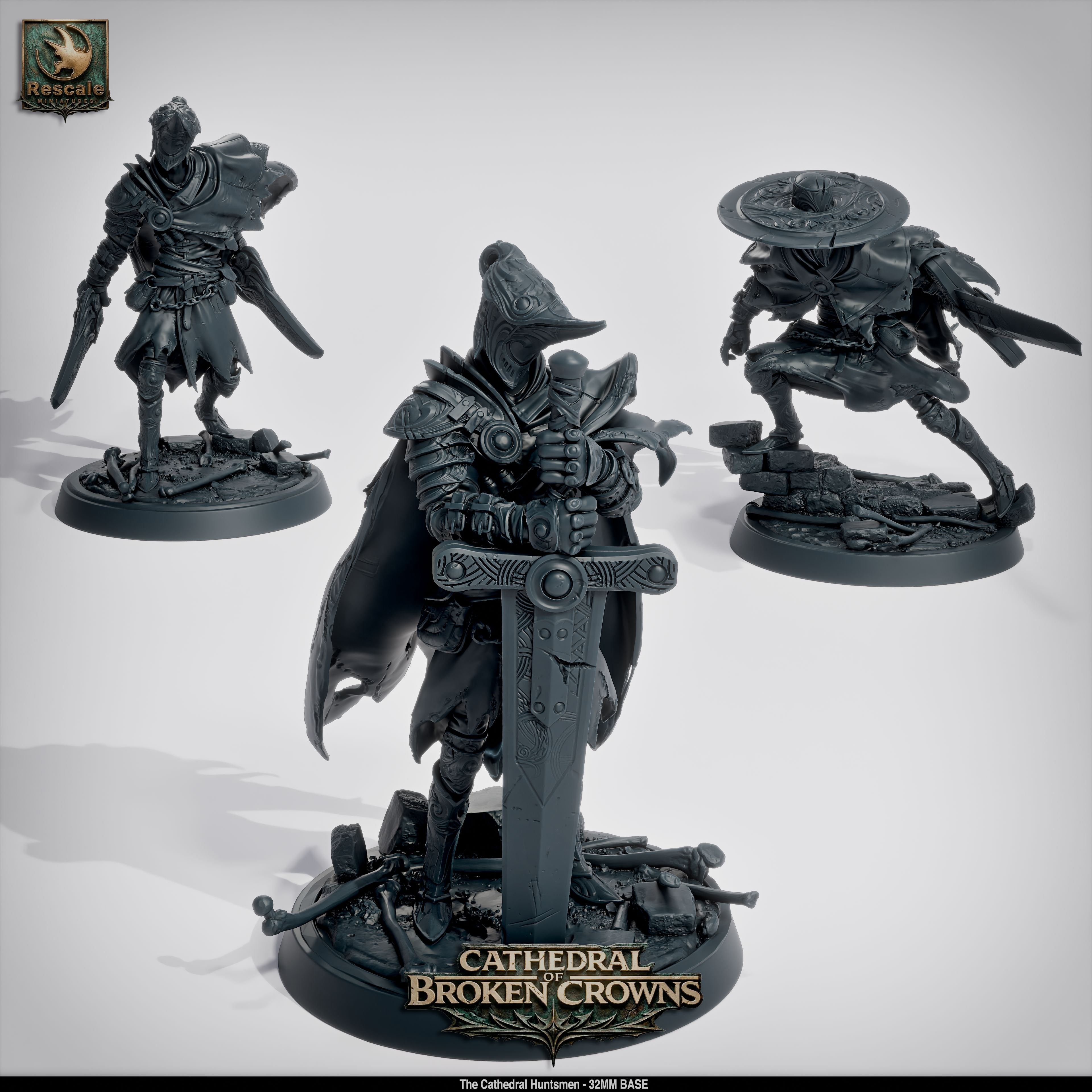 Cathedral Huntsmen - Cathedral of Broken Crowns - Rescale Miniatures