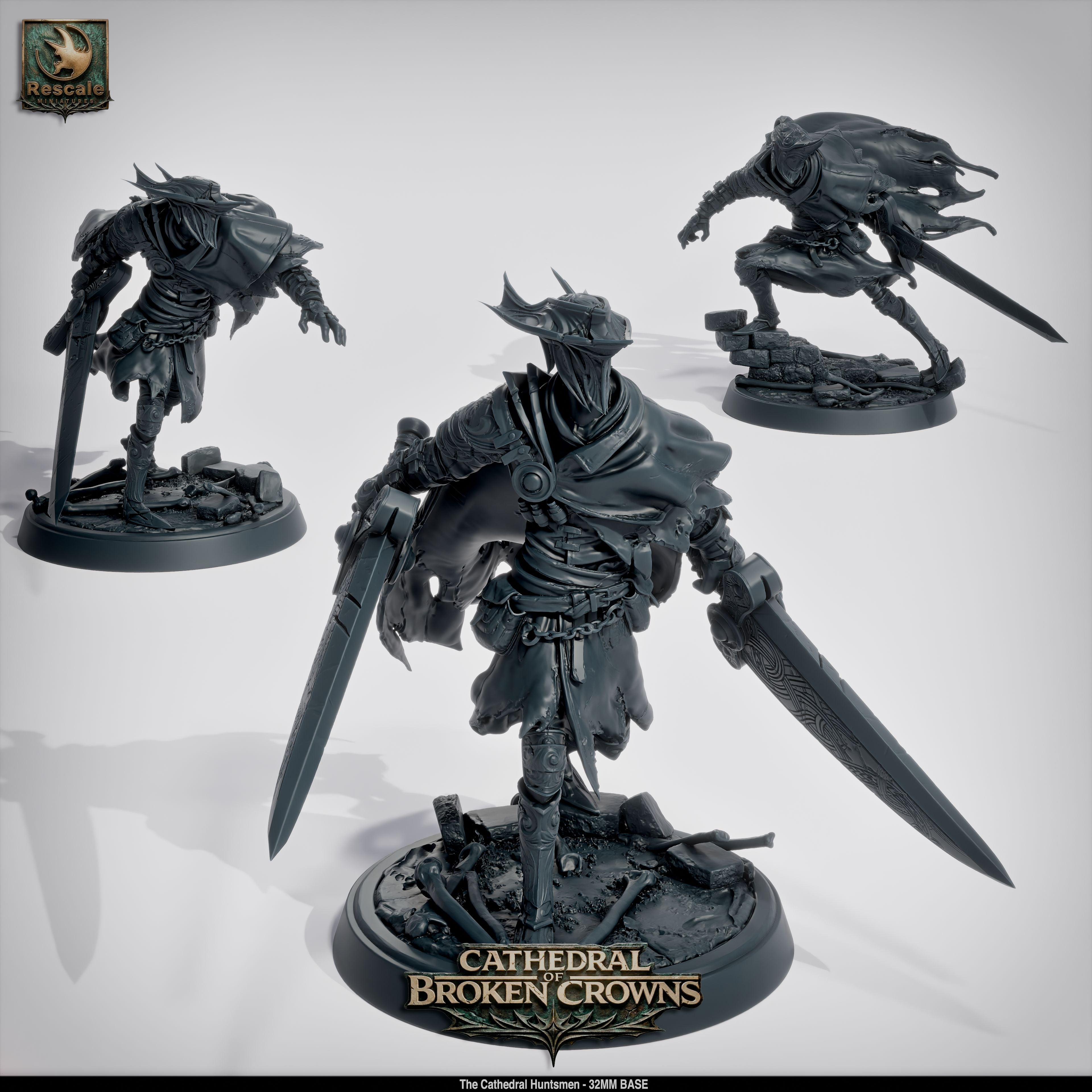 Cathedral Huntsmen - Cathedral of Broken Crowns - Rescale Miniatures