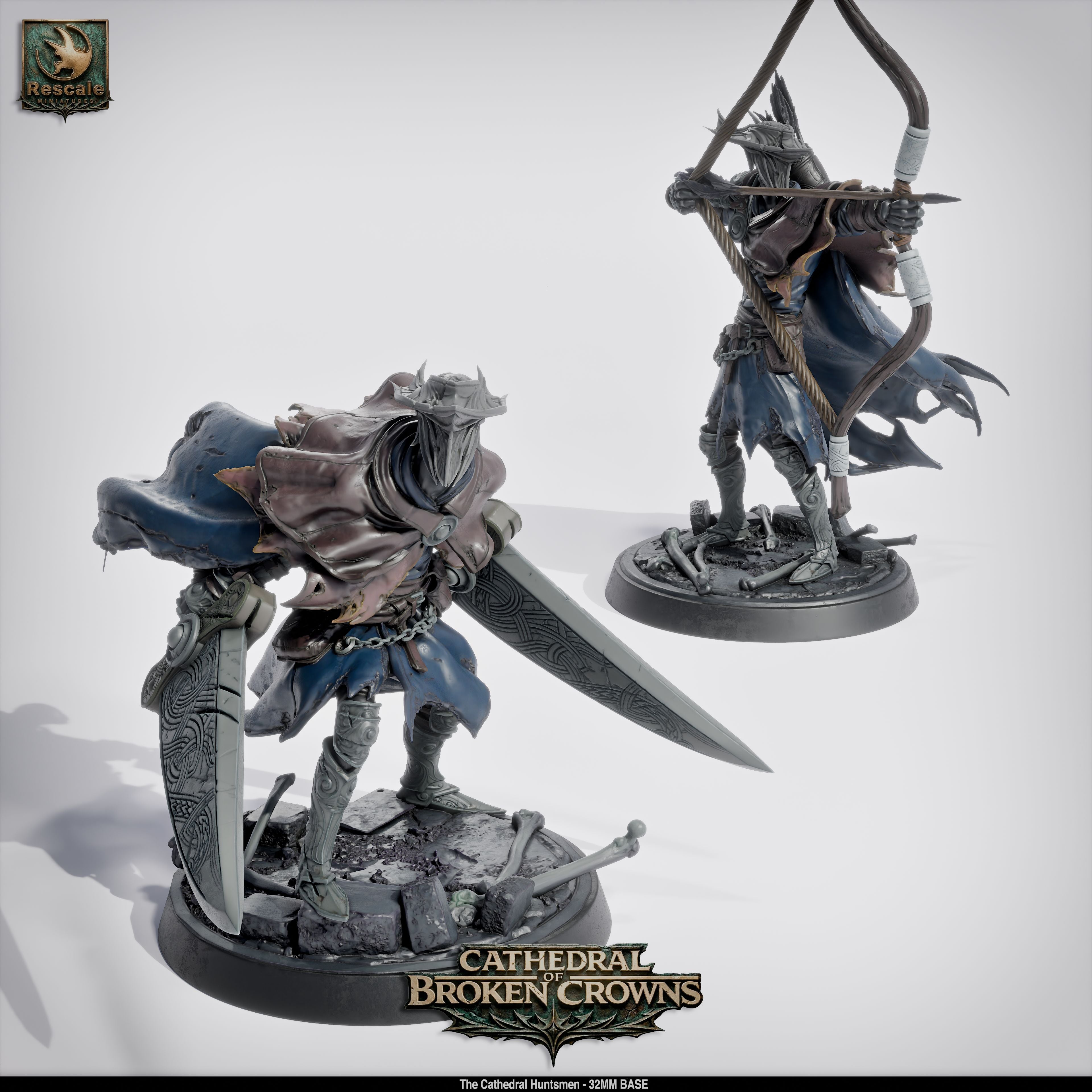 Cathedral Huntsmen - Cathedral of Broken Crowns - Rescale Miniatures