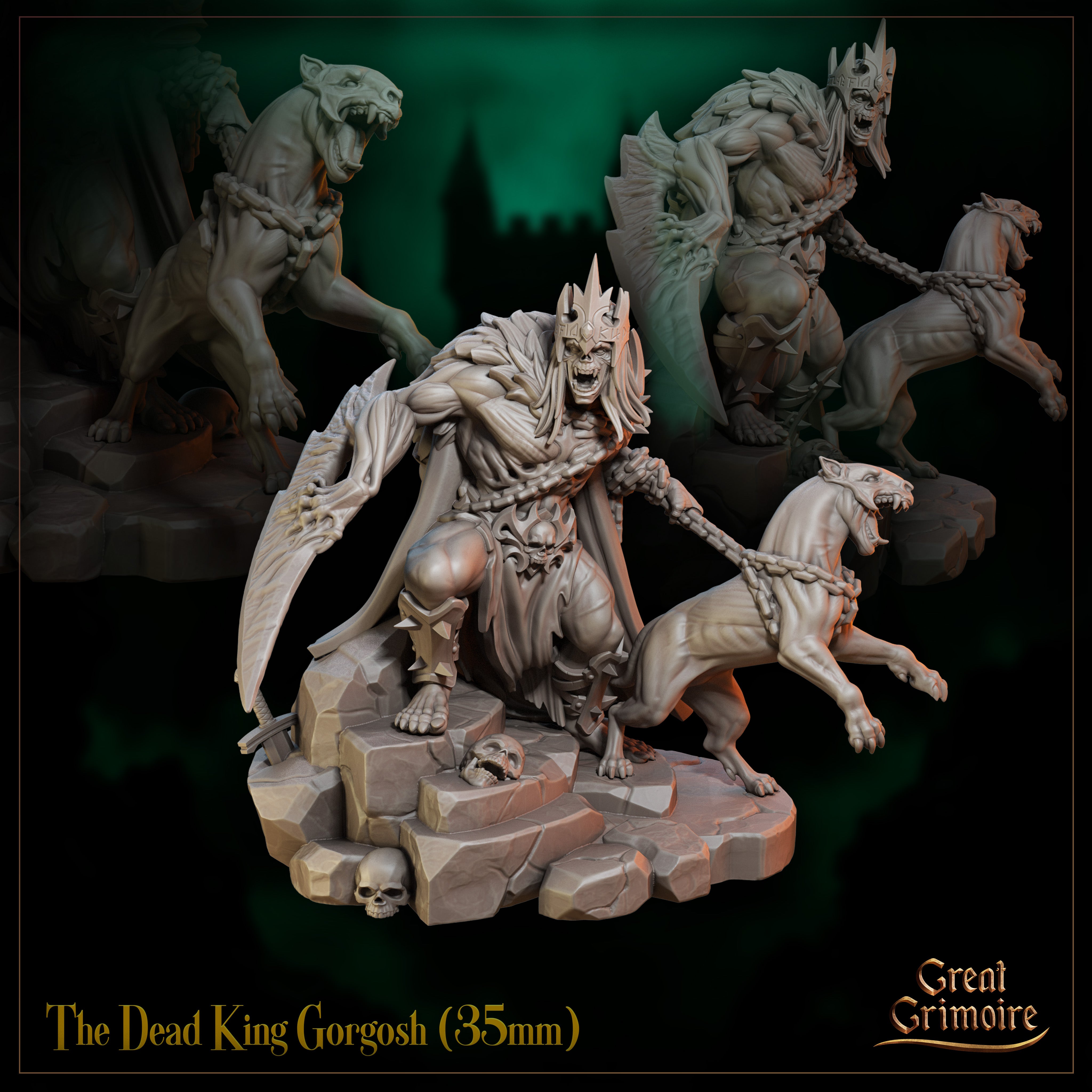Thorn Dragon - from the Warden of Lies series by Rescale Miniatures