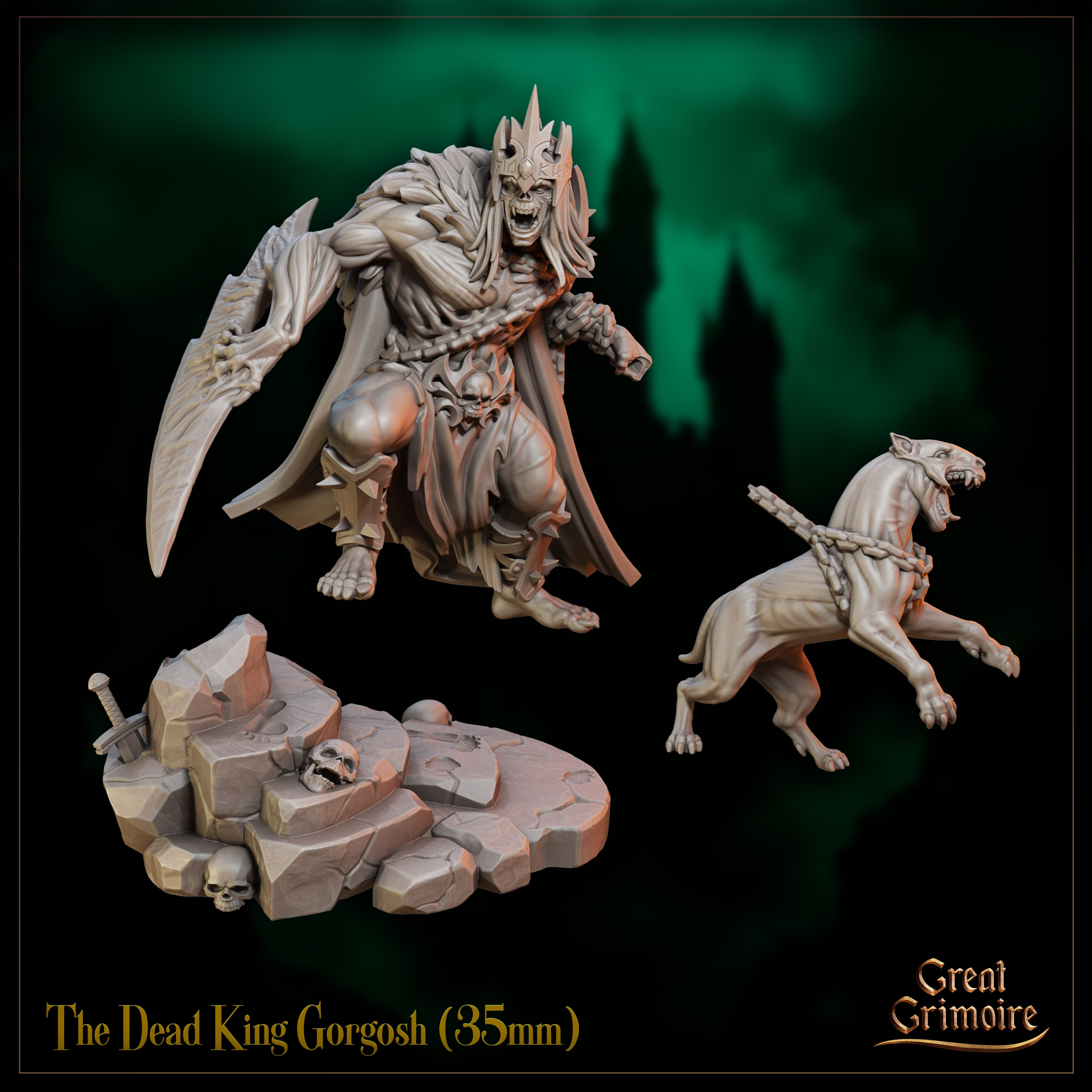 Thorn Dragon - from the Warden of Lies series by Rescale Miniatures