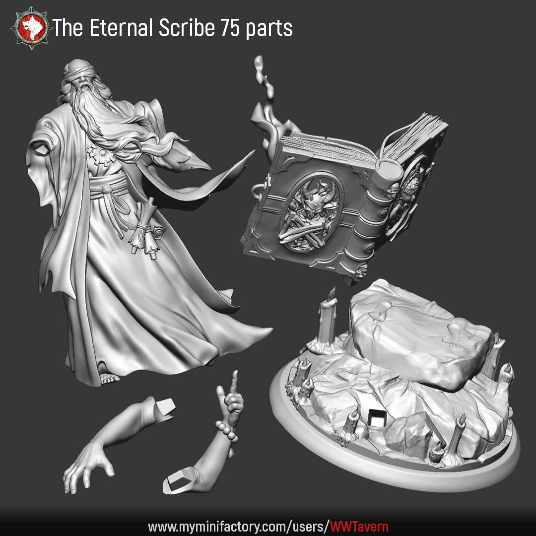 The Eternal Scribe- Sisters of the Apocalypse - War - White Werewolf Tavern