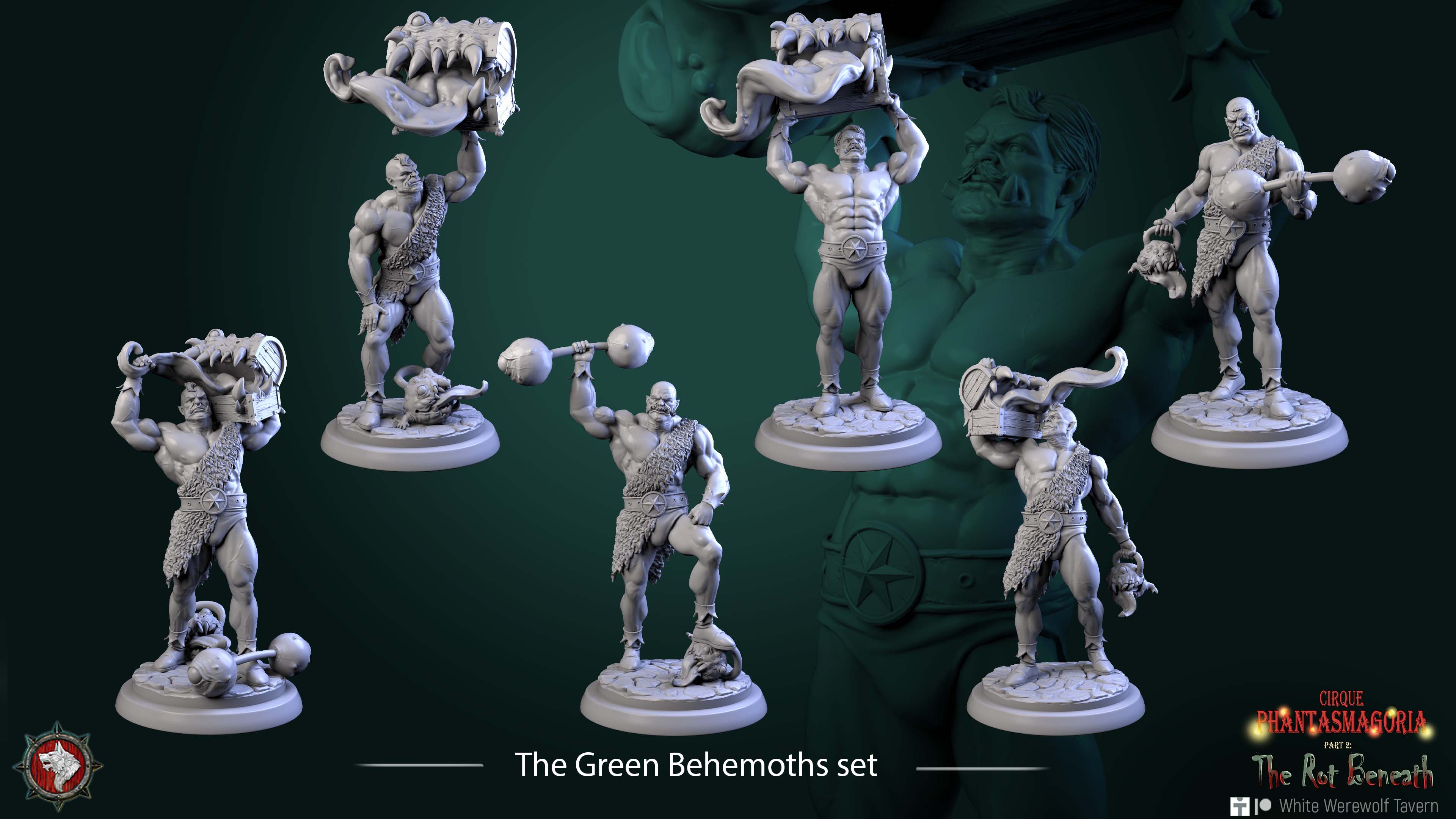 The Celestine Spinners - from the Cirque Phantasmagoria 1 series by White Werewolf Tavern