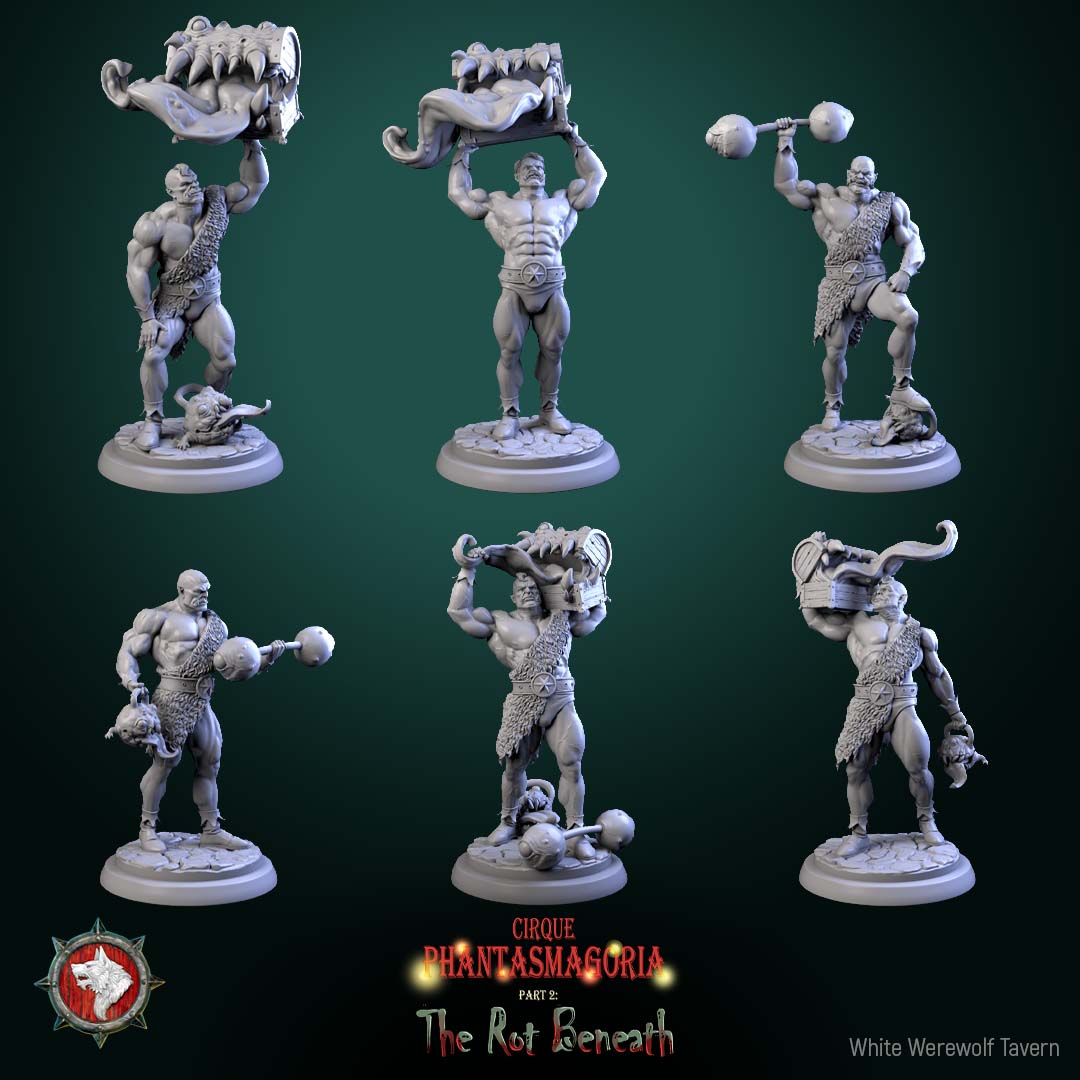 The Celestine Spinners - from the Cirque Phantasmagoria 1 series by White Werewolf Tavern