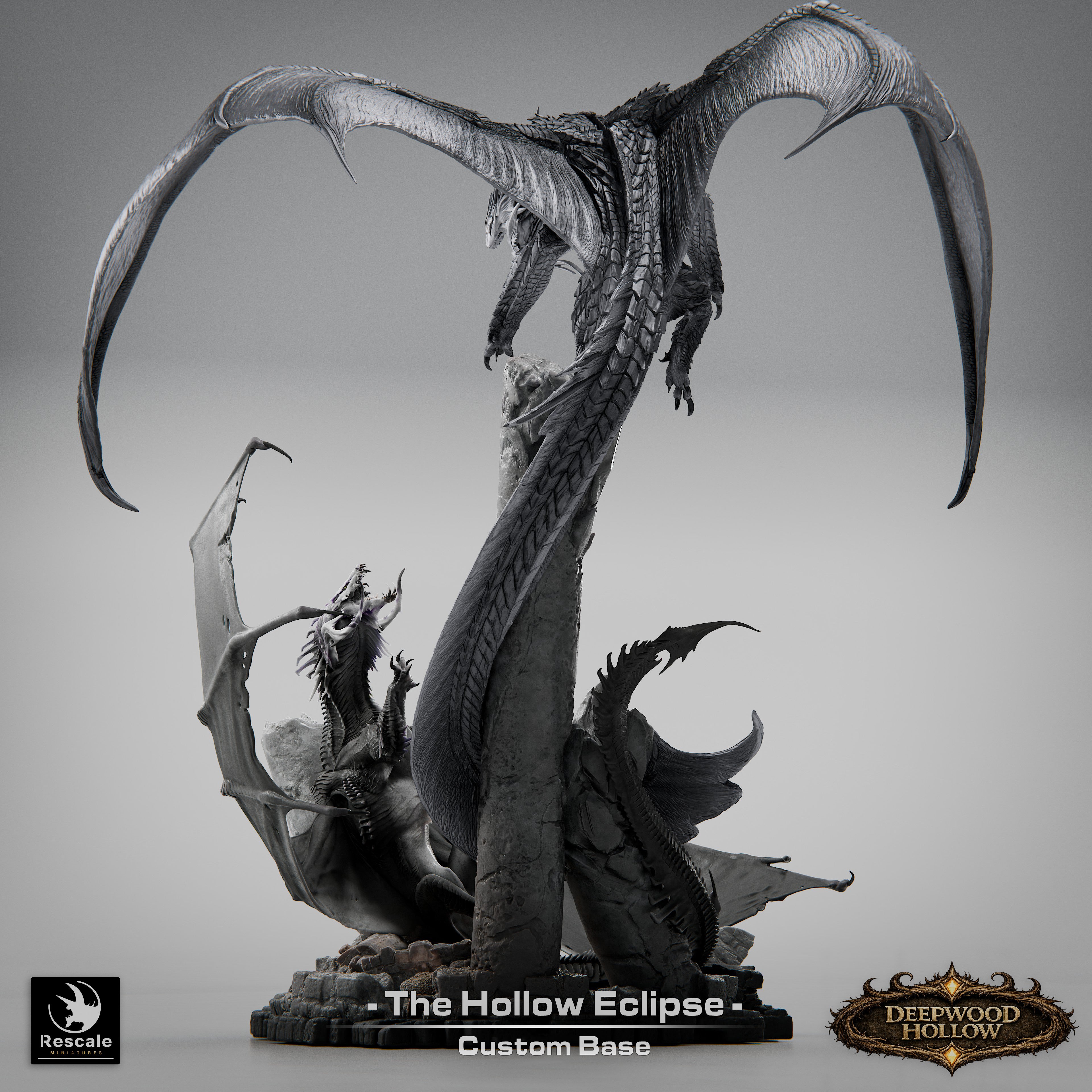 Hollow Eclipse, Battle of Dragons - Deepwood Hollow - Rescale Miniatures