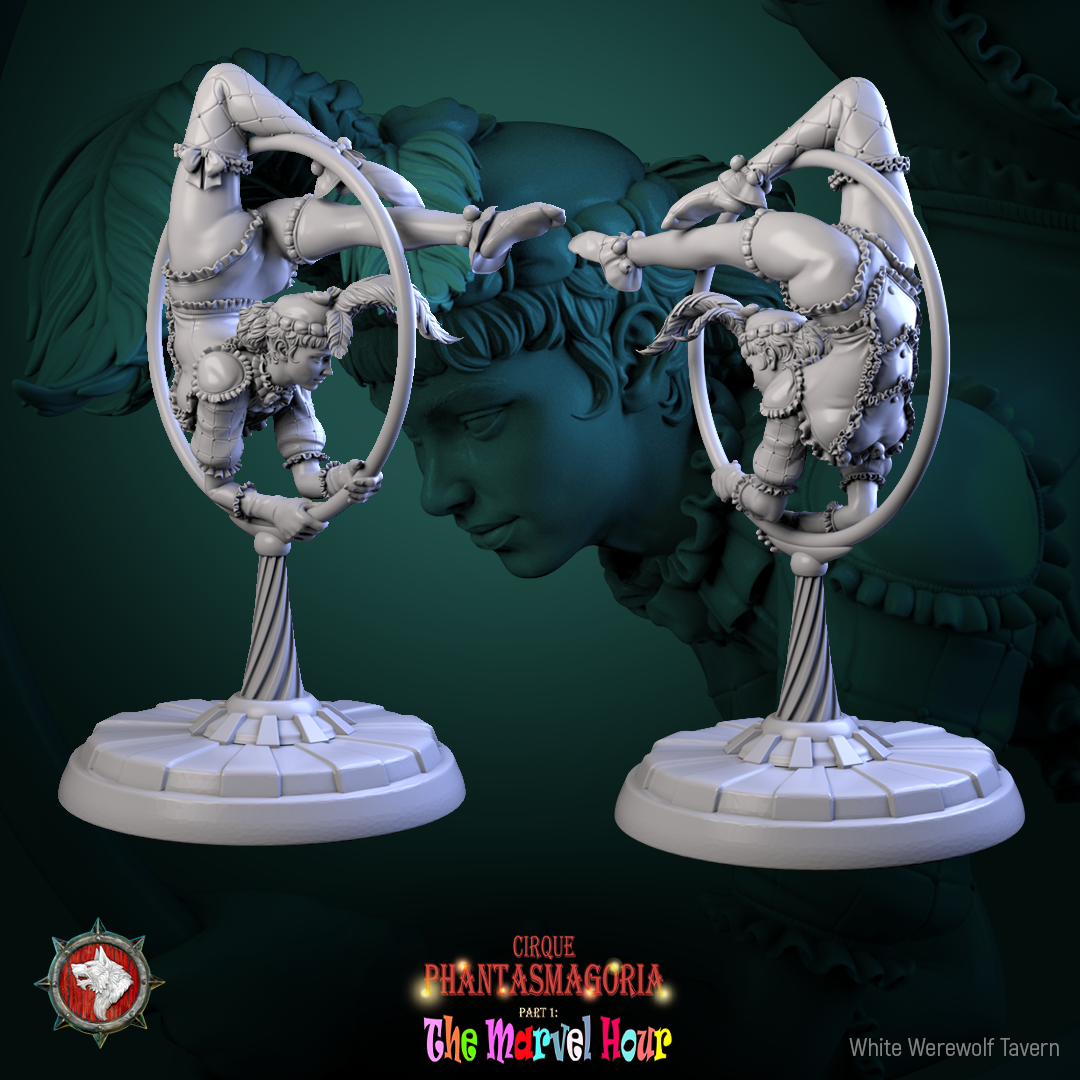 Le Lollipop Twirler - de la série Cirque Phantasmagoria 1 par White Werewolf Tavern