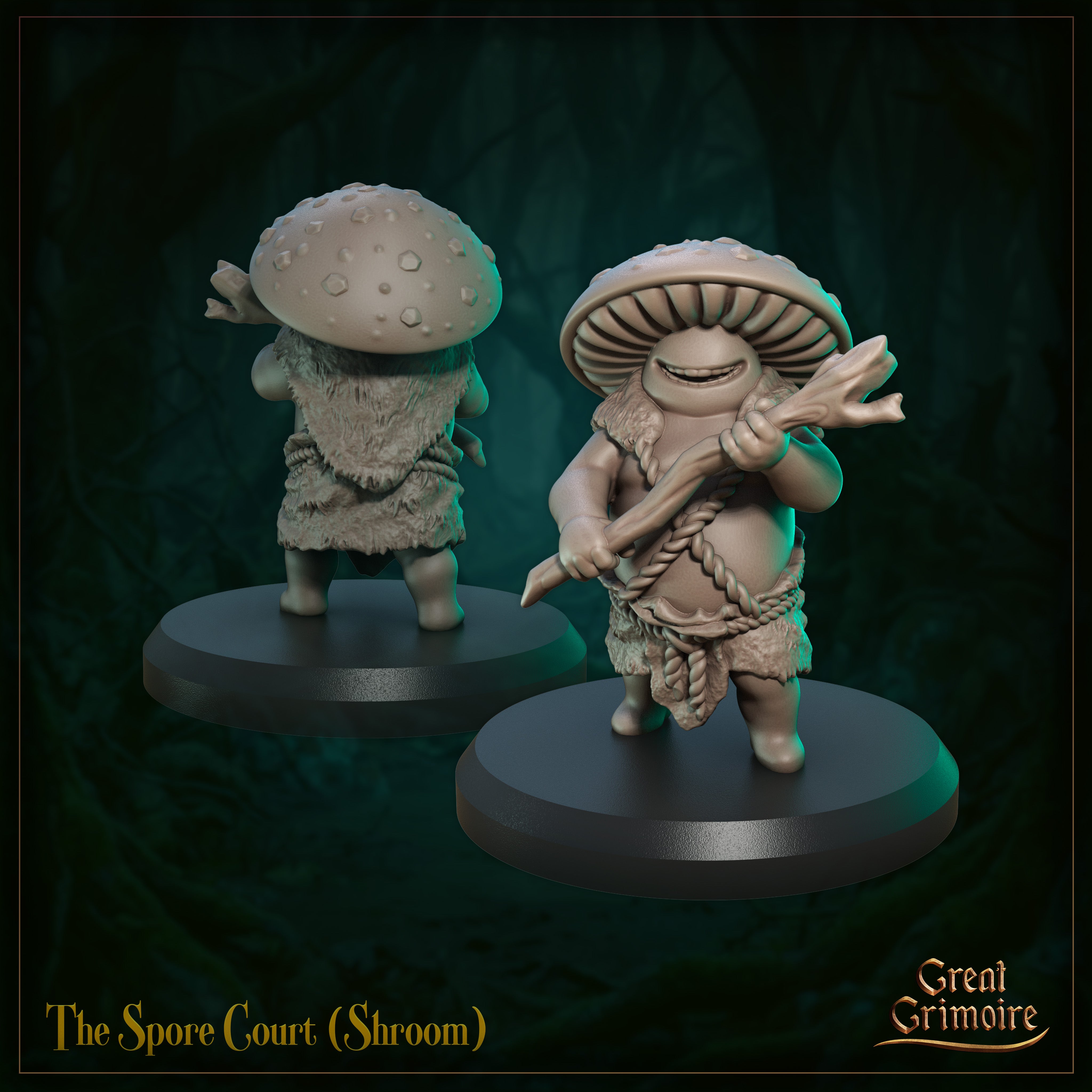 The Spore Court - Moss Court - Great Grimoire