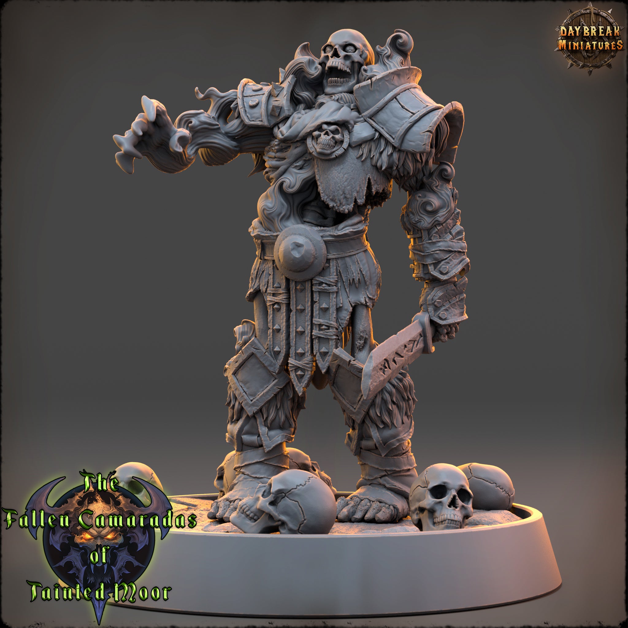 Skelette - aus der Reihe The Fallen Camaradas of Tainted Moor von Daybreak Miniatures