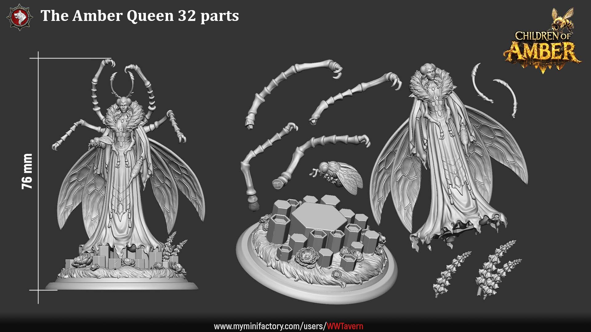 Amber Queen - Children of Amber - White Werewolf Tavern