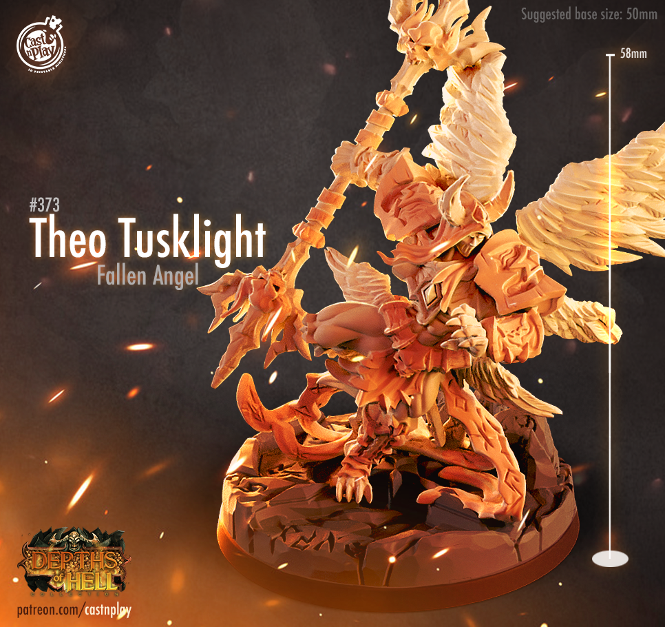Theo Tusklight - Depths of Hell - Cast n Play