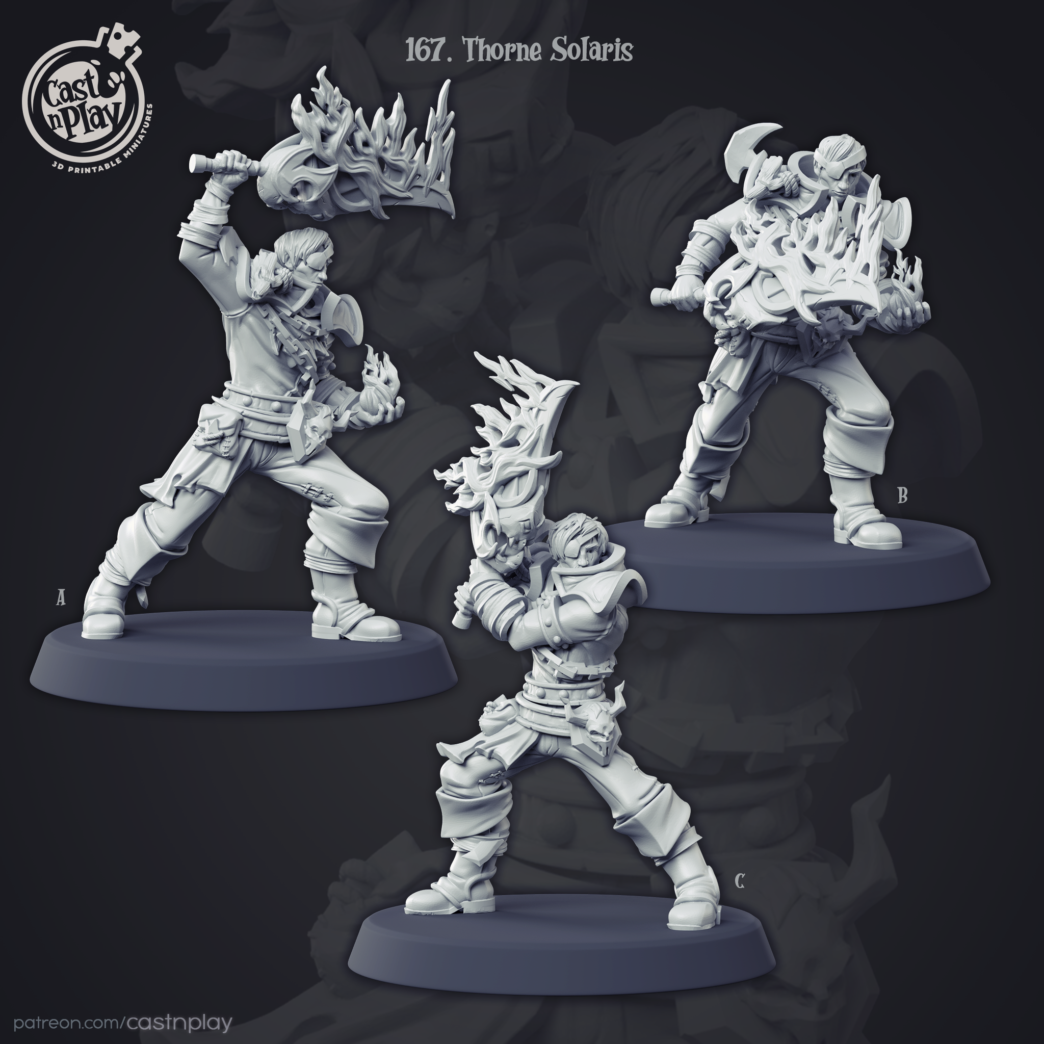 Multi Armed Demon - from the Demon Hunters series by Cast n Play
