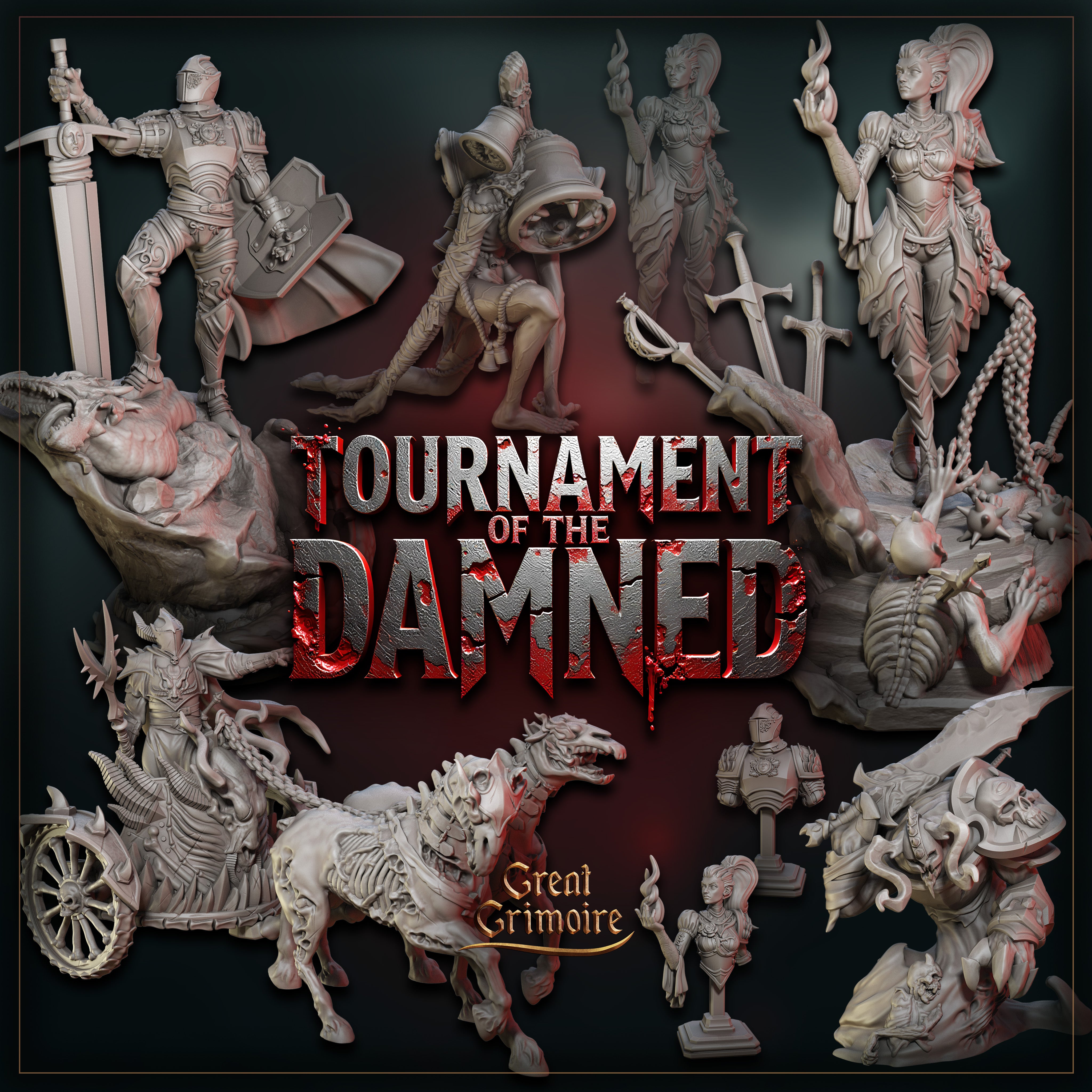 Crimson Nun of the Pit - aus der Reihe Tournament of the Damned von Great Grimoire