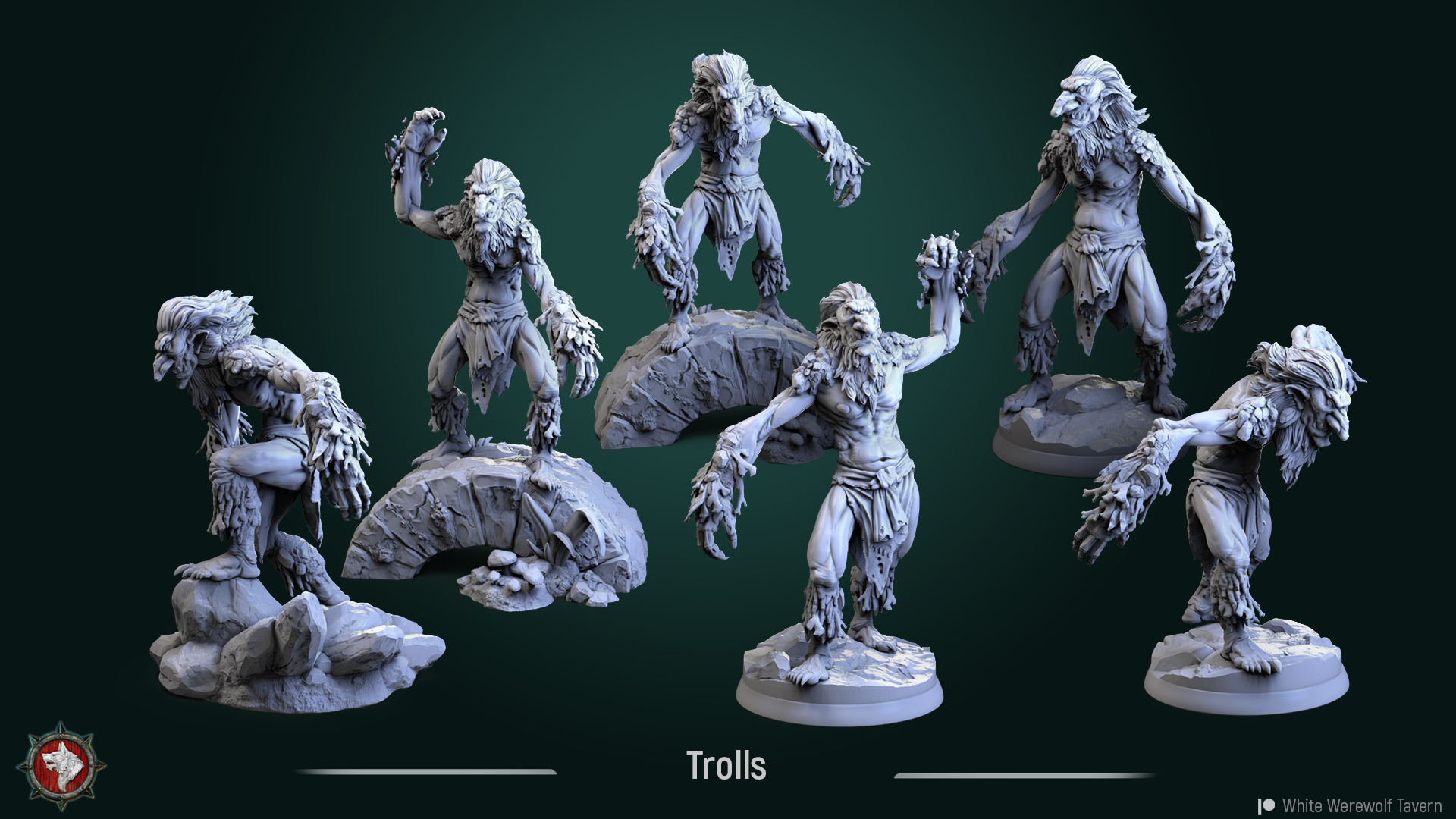 Trolls - aus der Reihe The Unholy Trinity von White Werewolf Tavern