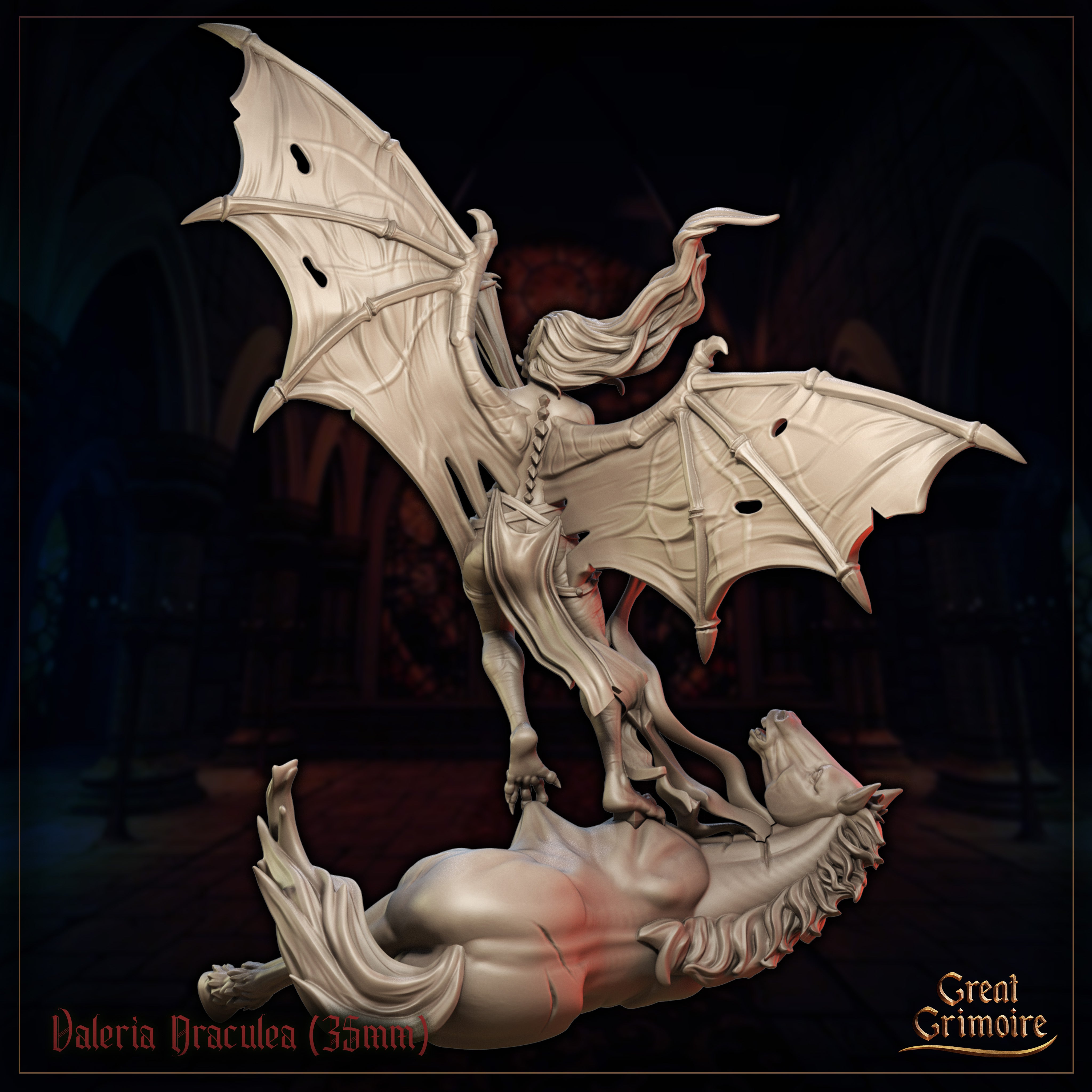 Valeria Draculea - aus der Reihe Shadows on the Blood Moon von Great Grimoire
