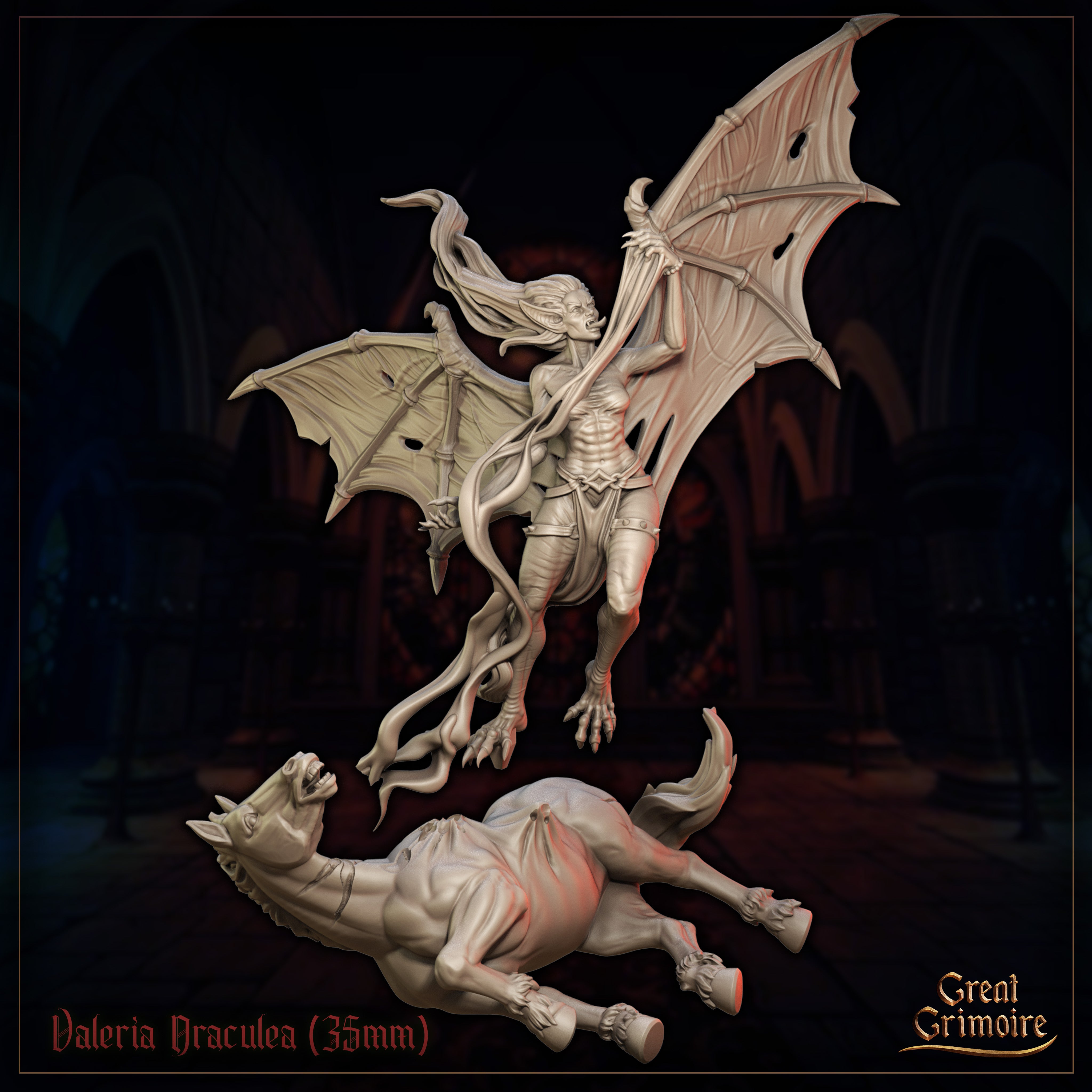 Valeria Draculea - aus der Reihe Shadows on the Blood Moon von Great Grimoire