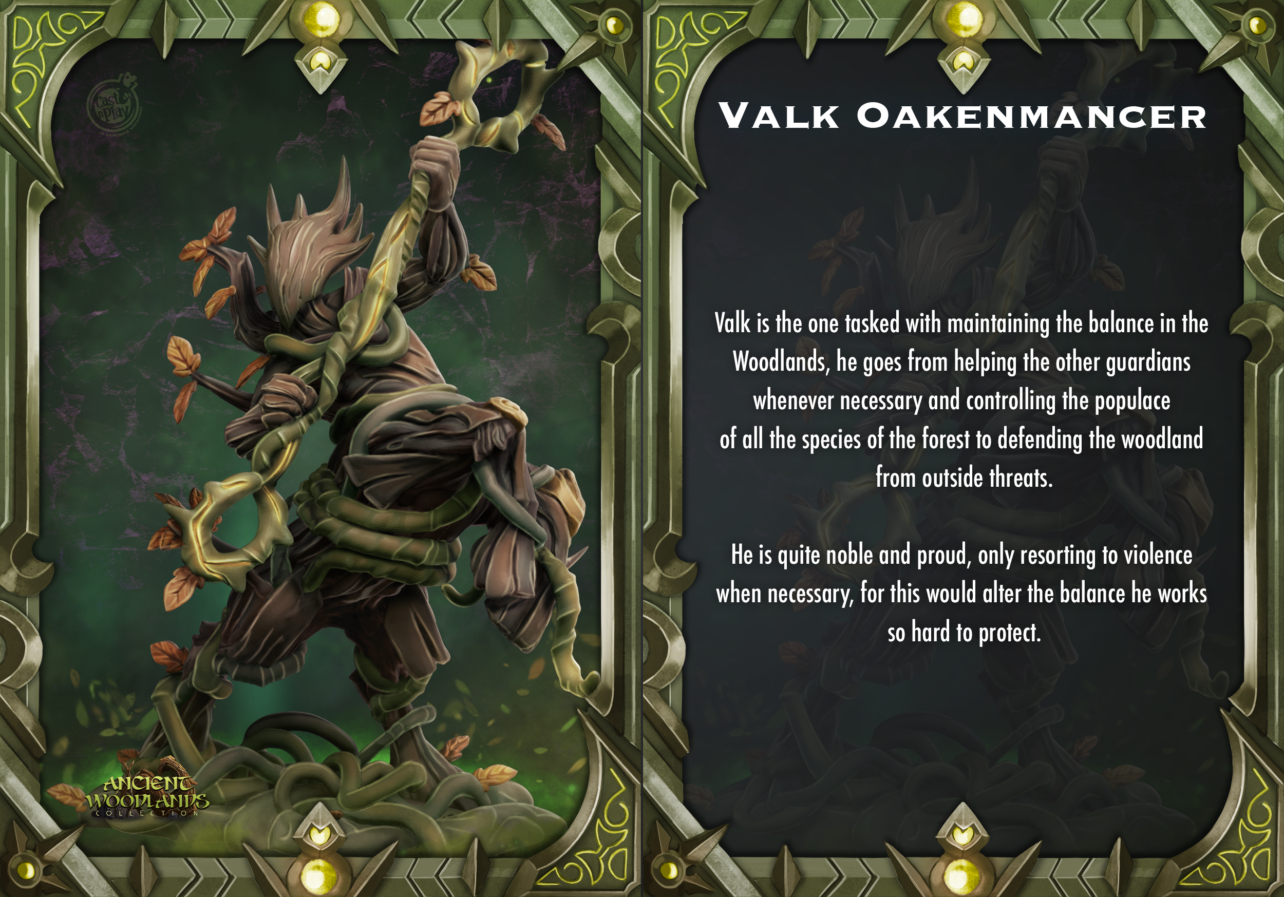 Valk Oakenroamer - aus der Reihe Ancient Woodplands von Cast n Play