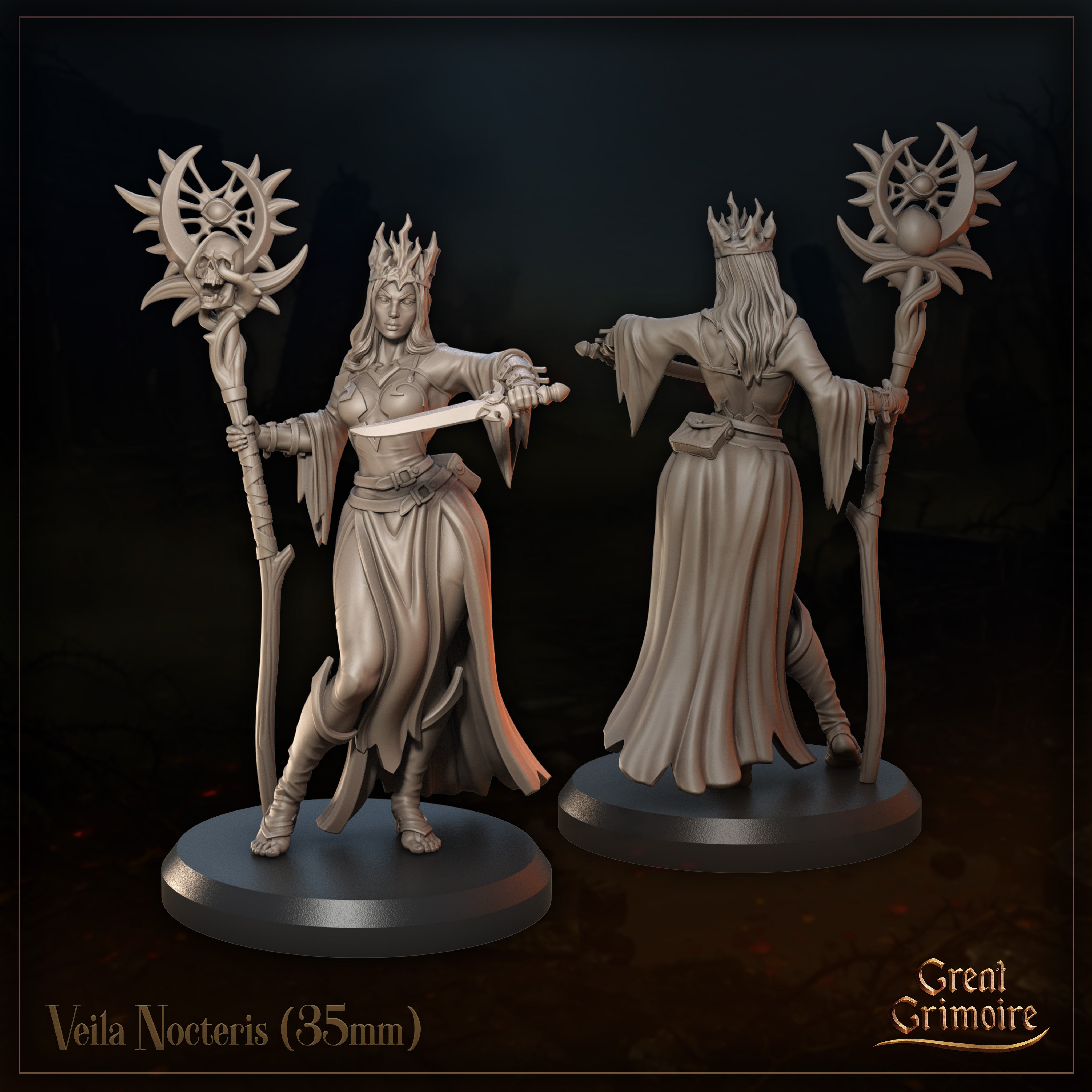 Veila Nocteris - Thorn Relics - Great Grimoire