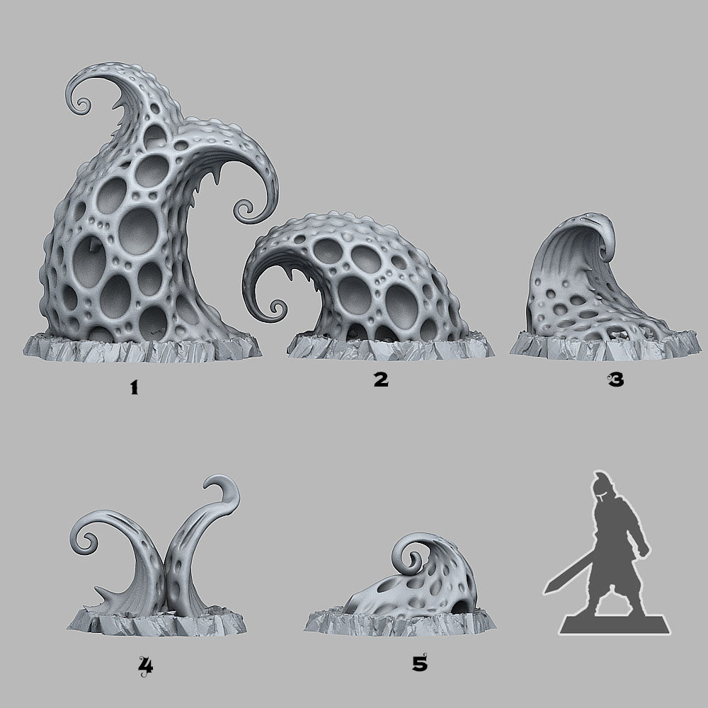 Venomous Abyss Aberration - Plants & Rocks Sep - Print Your Monsters