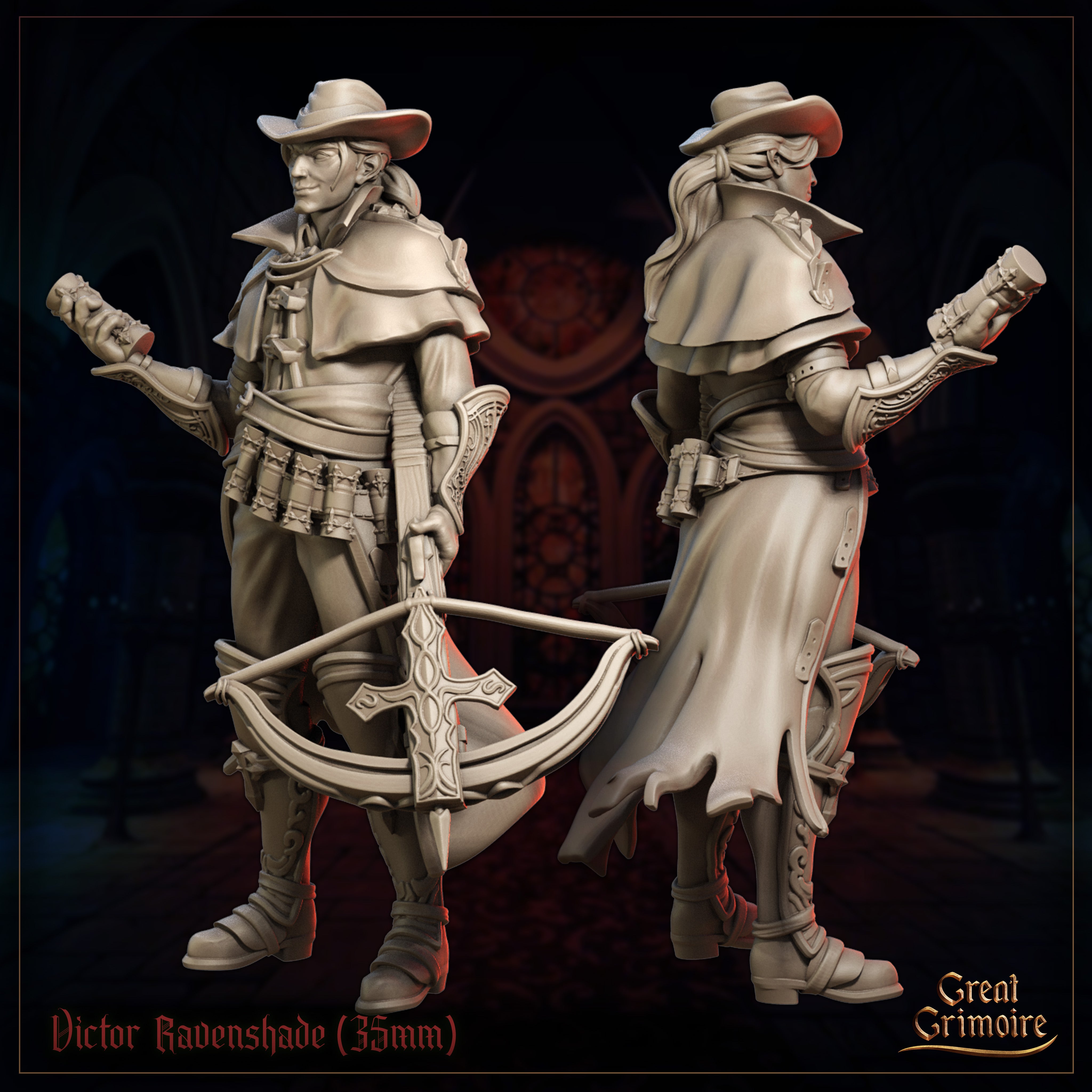 Victor Ravenshadow  - aus der Reihe Shadows on the Blood Moon von Great Grimoire