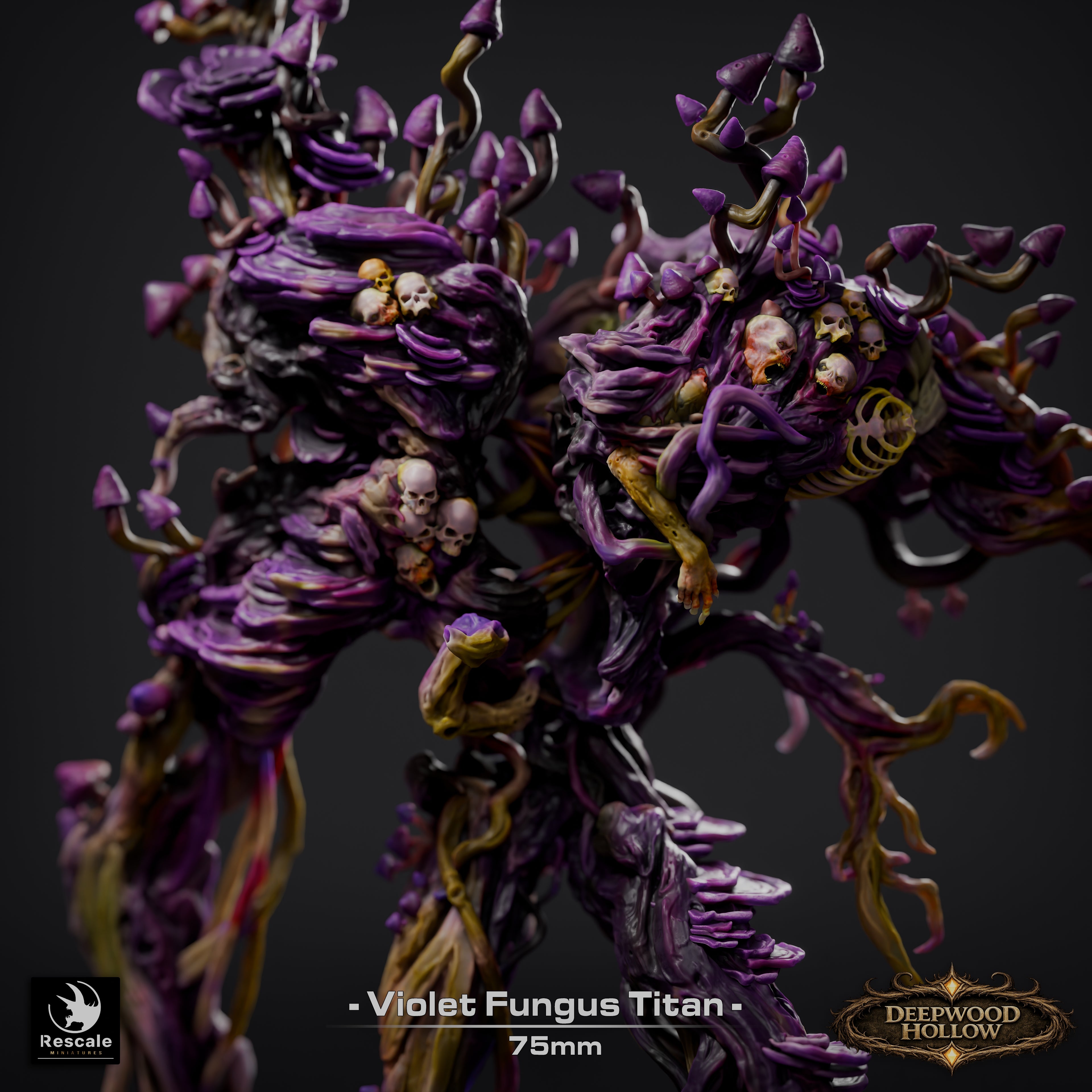 Violet Fungus Titan - Deepwood Hollow - Rescale Miniatures