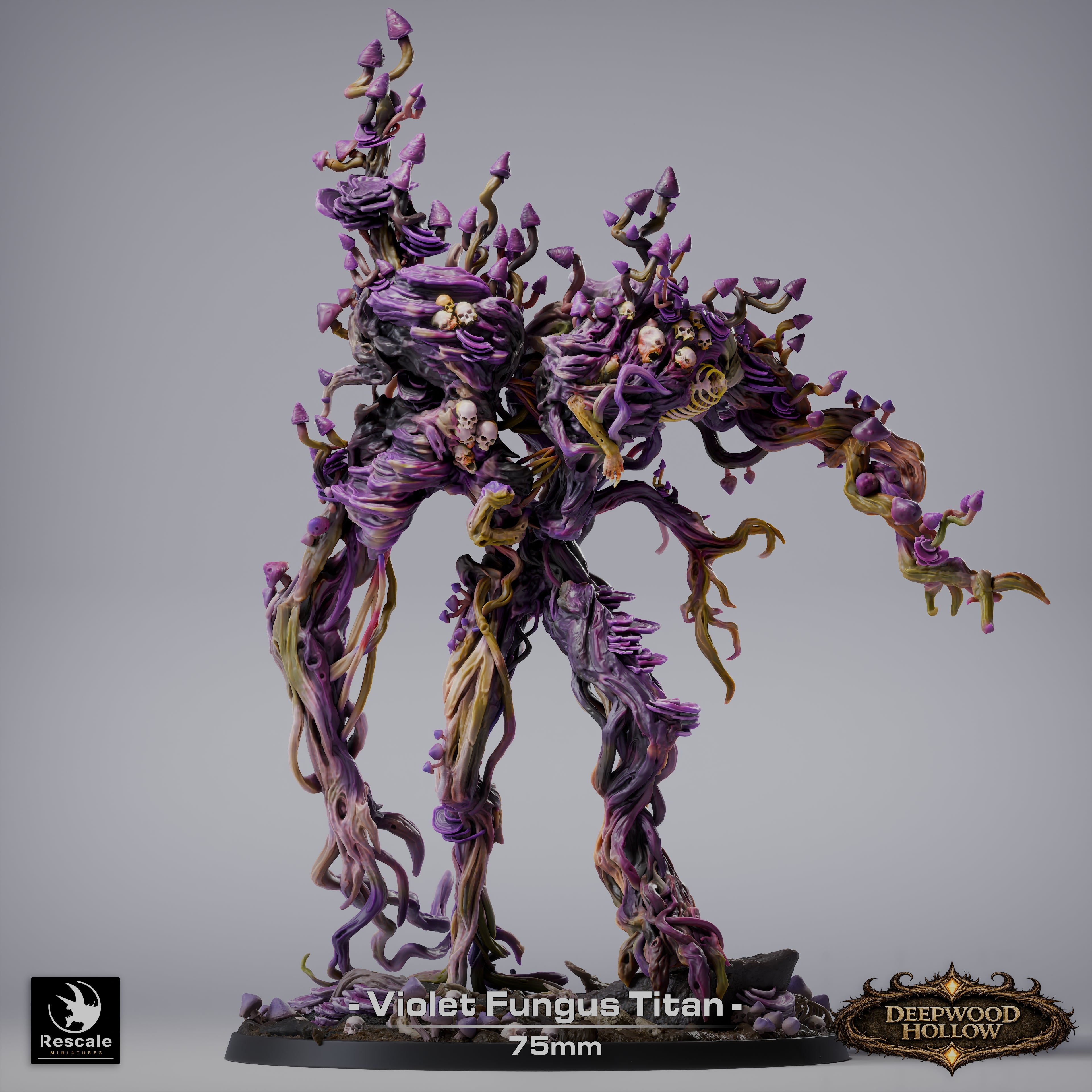Violet Fungus Titan - Deepwood Hollow - Rescale Miniatures