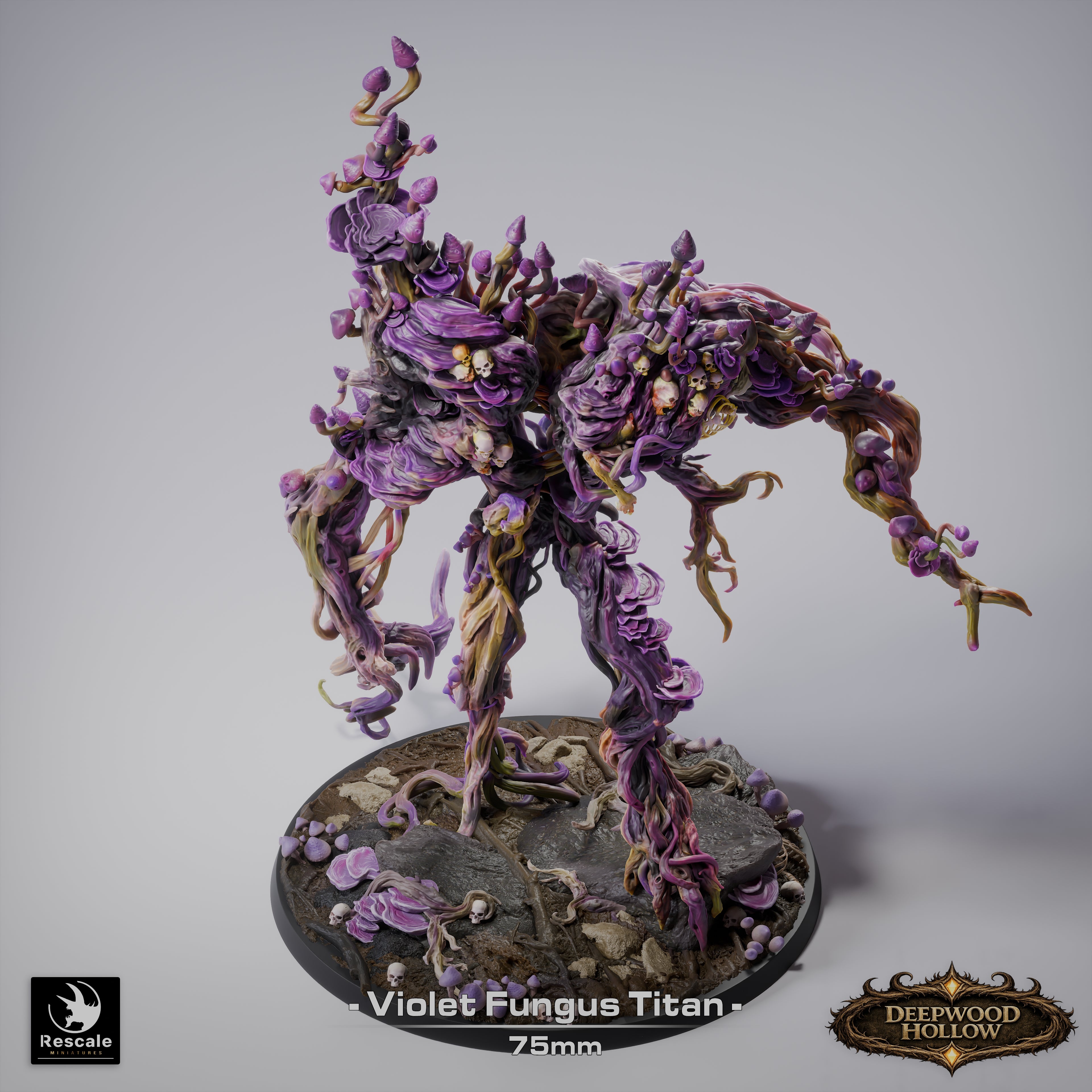 Violet Fungus Titan - Deepwood Hollow - Rescale Miniatures