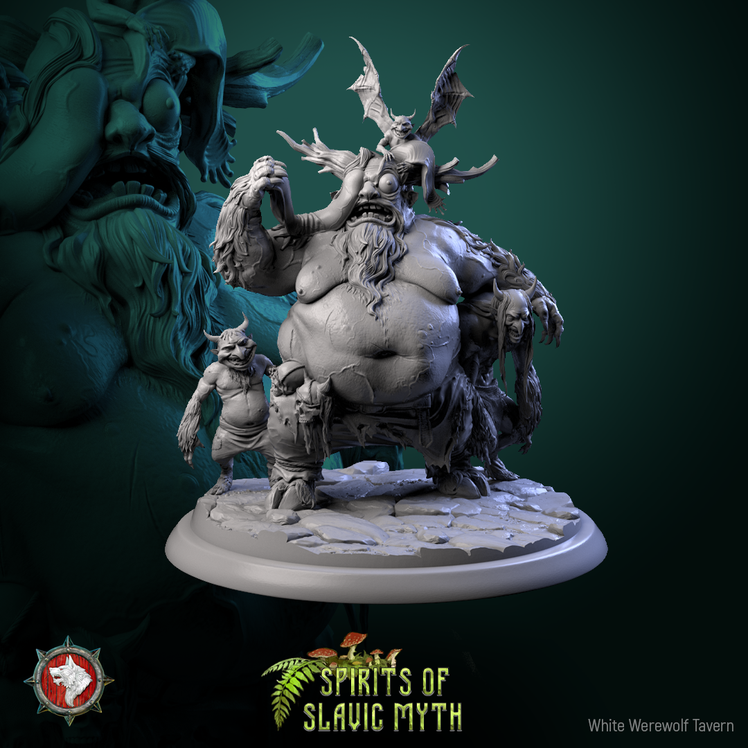 Viy - aus der Reihe Spirits of Slavic Myth von White Werewolf Tavern (Kopie)