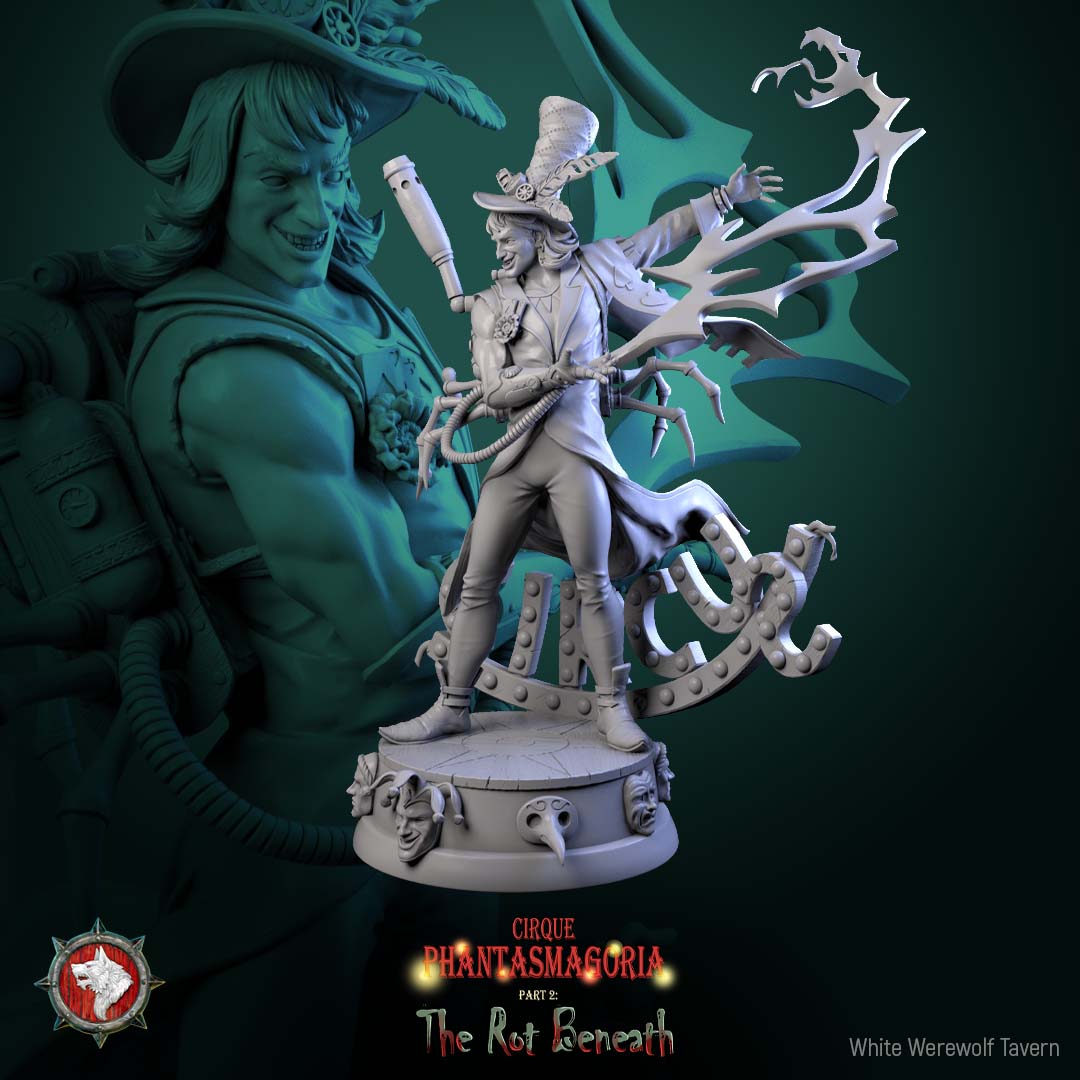 Clatterjack Cobblecart - from the Cirque Phantasmagoria 1 series by White Werewolf Tavern