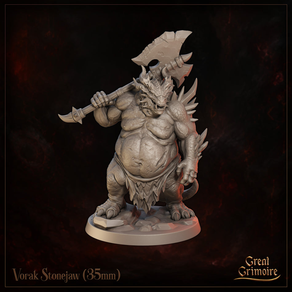 Vorak Stonejaw - Runeblood Covenant - Great Grimoire