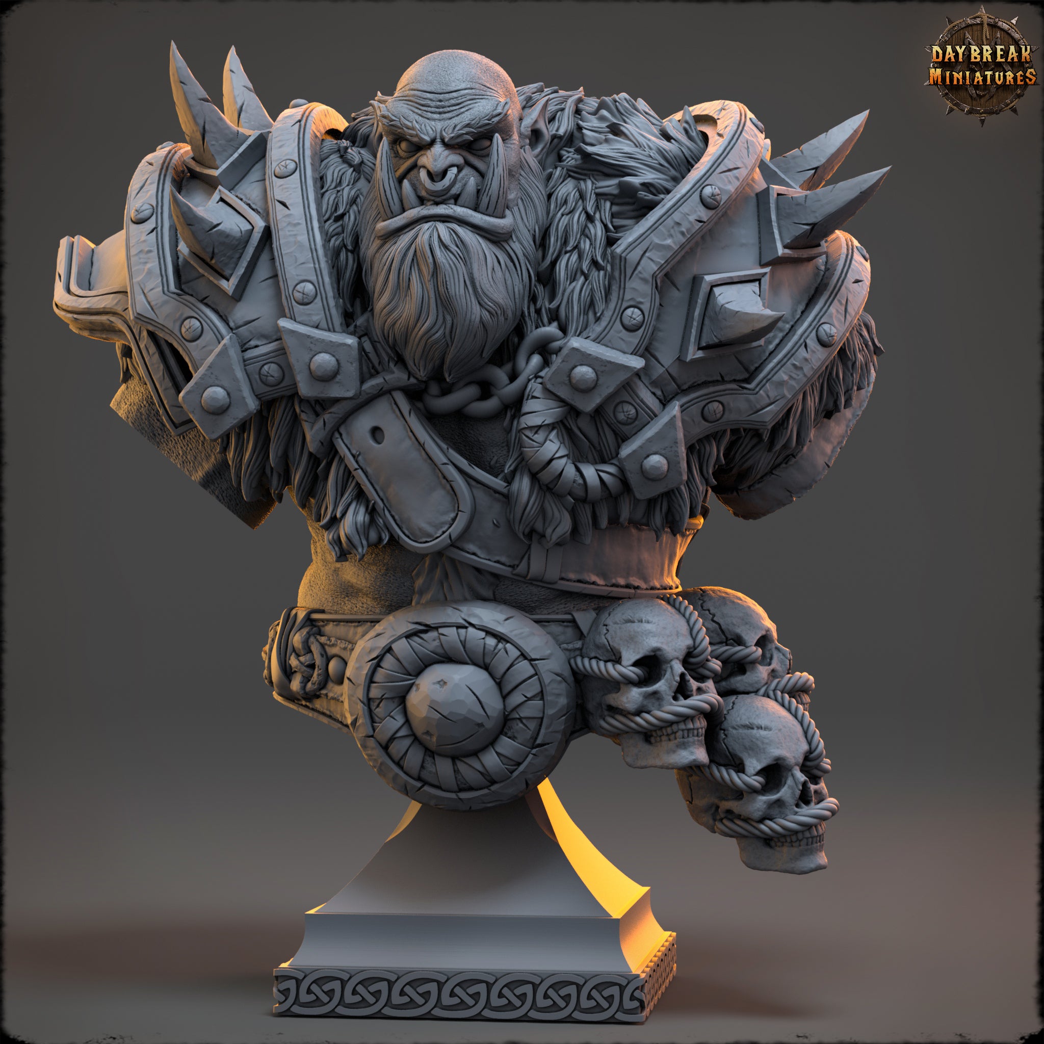 Vorgath Icefang - Bust von Daybreak Miniatures