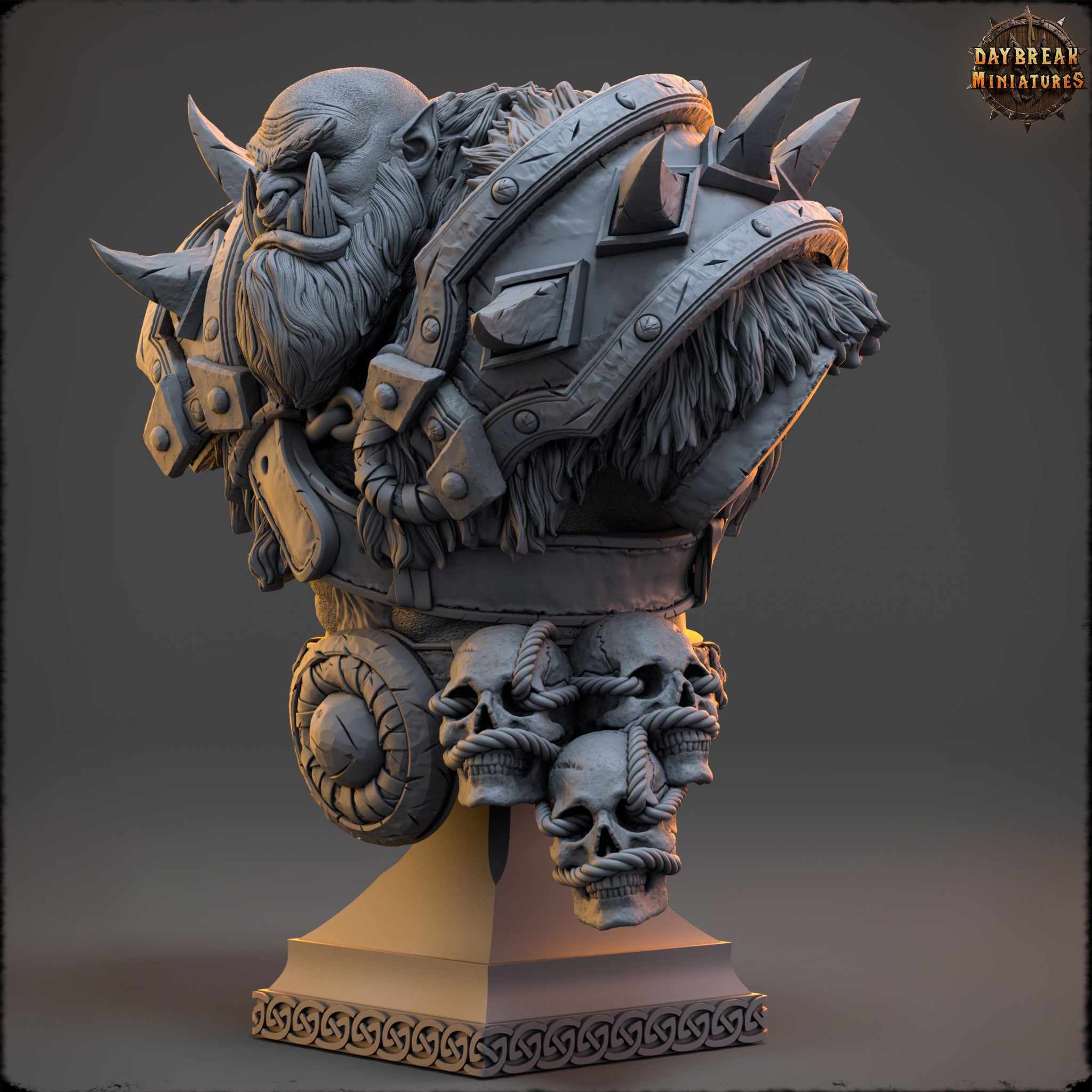 Vorgath Icefang - Bust von Daybreak Miniatures
